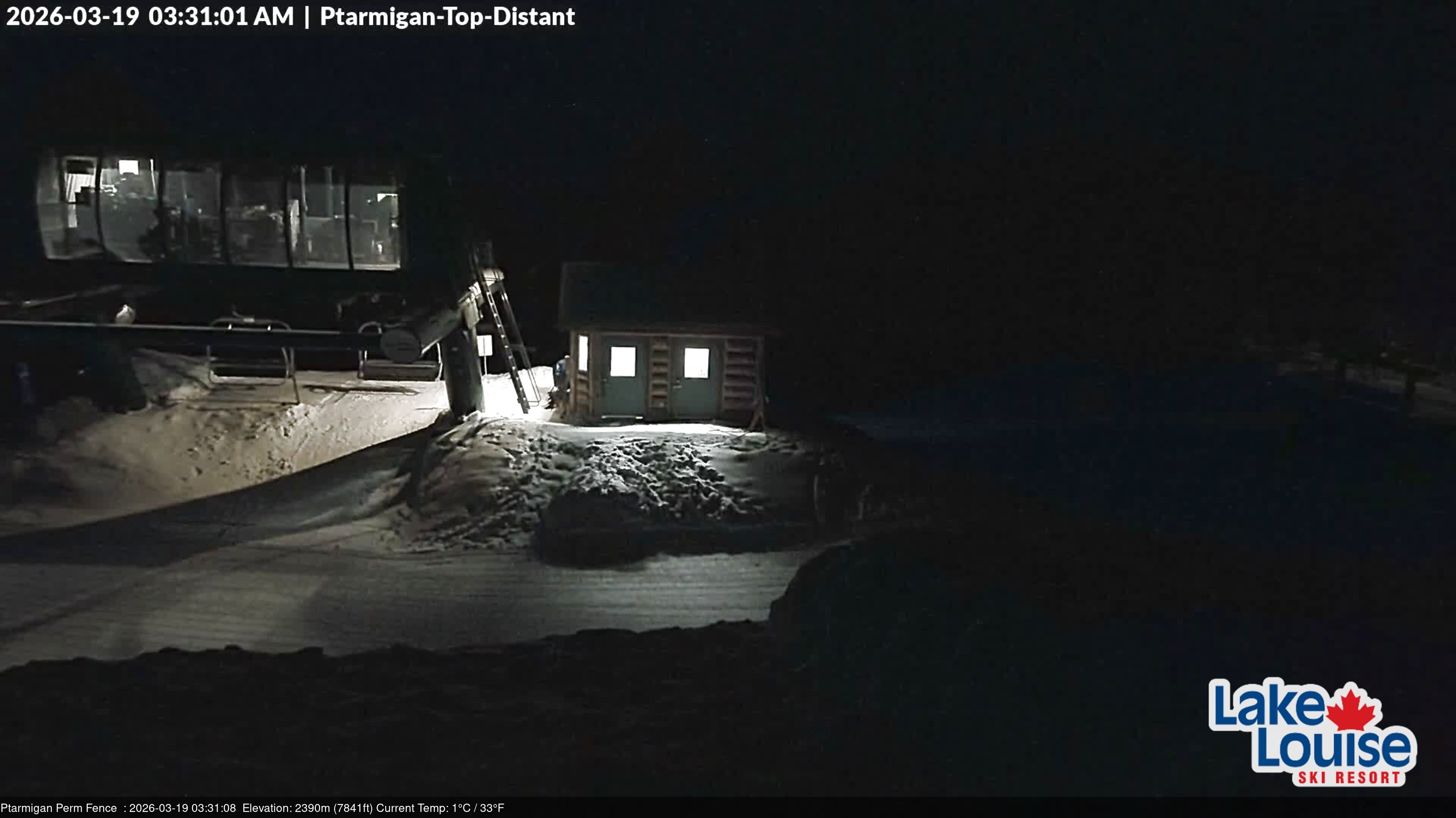 Archived image Webcam Outlook Chateau Lake Louise