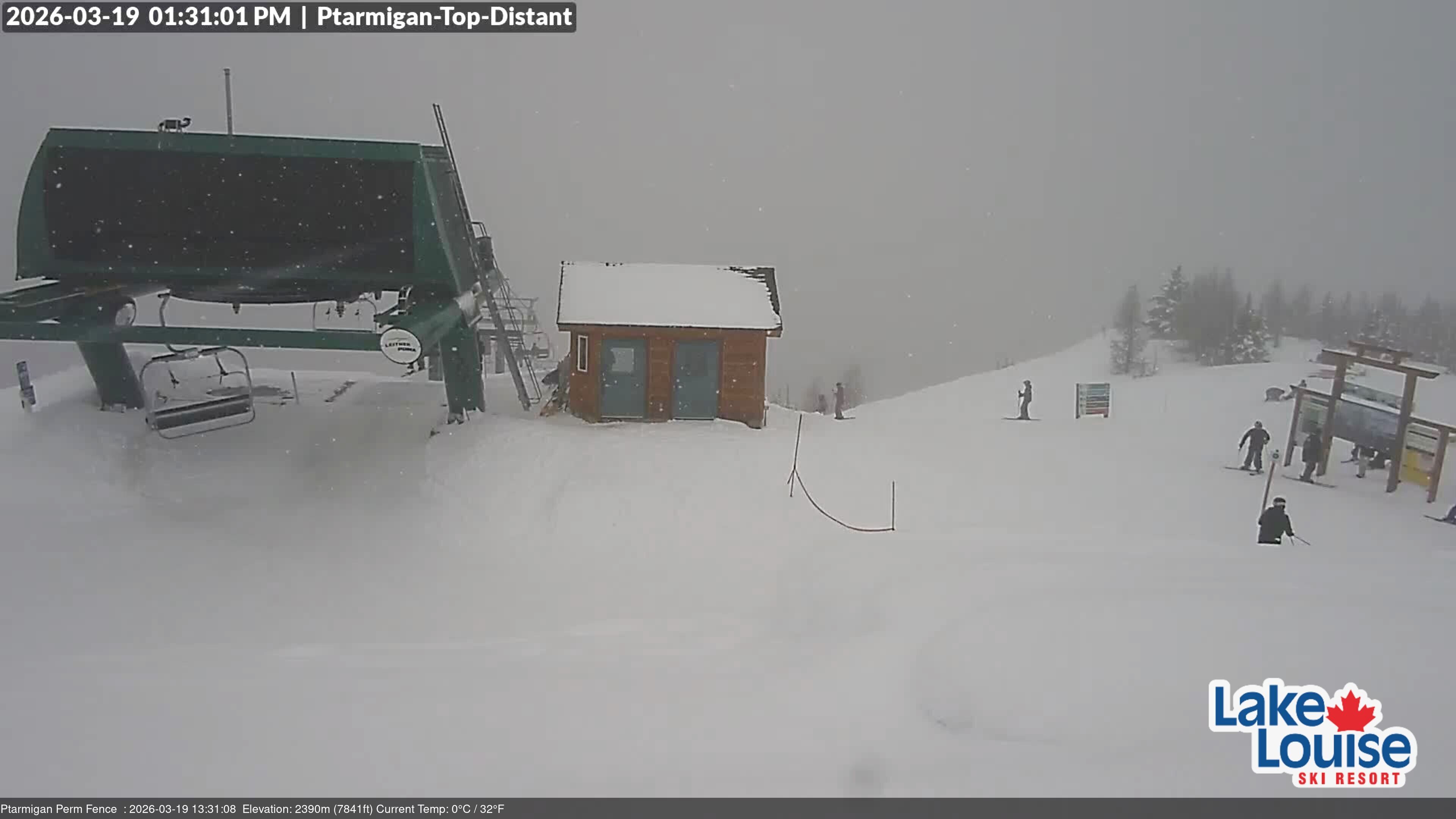 Archived image Webcam Outlook Chateau Lake Louise