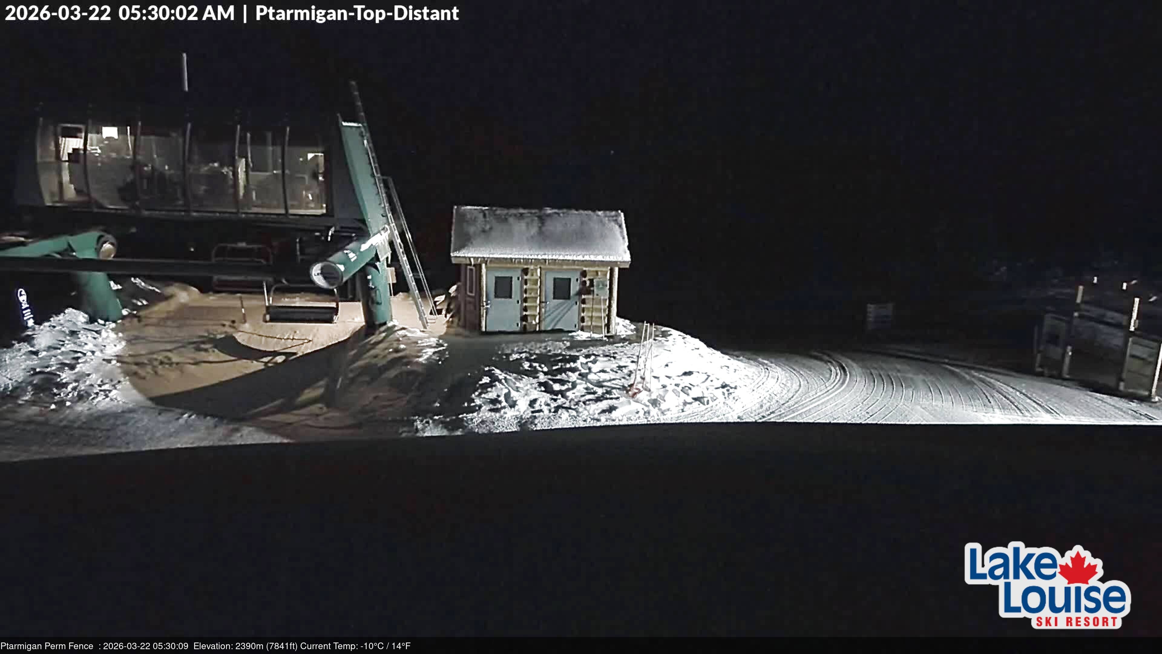 Archived image Webcam Outlook Chateau Lake Louise