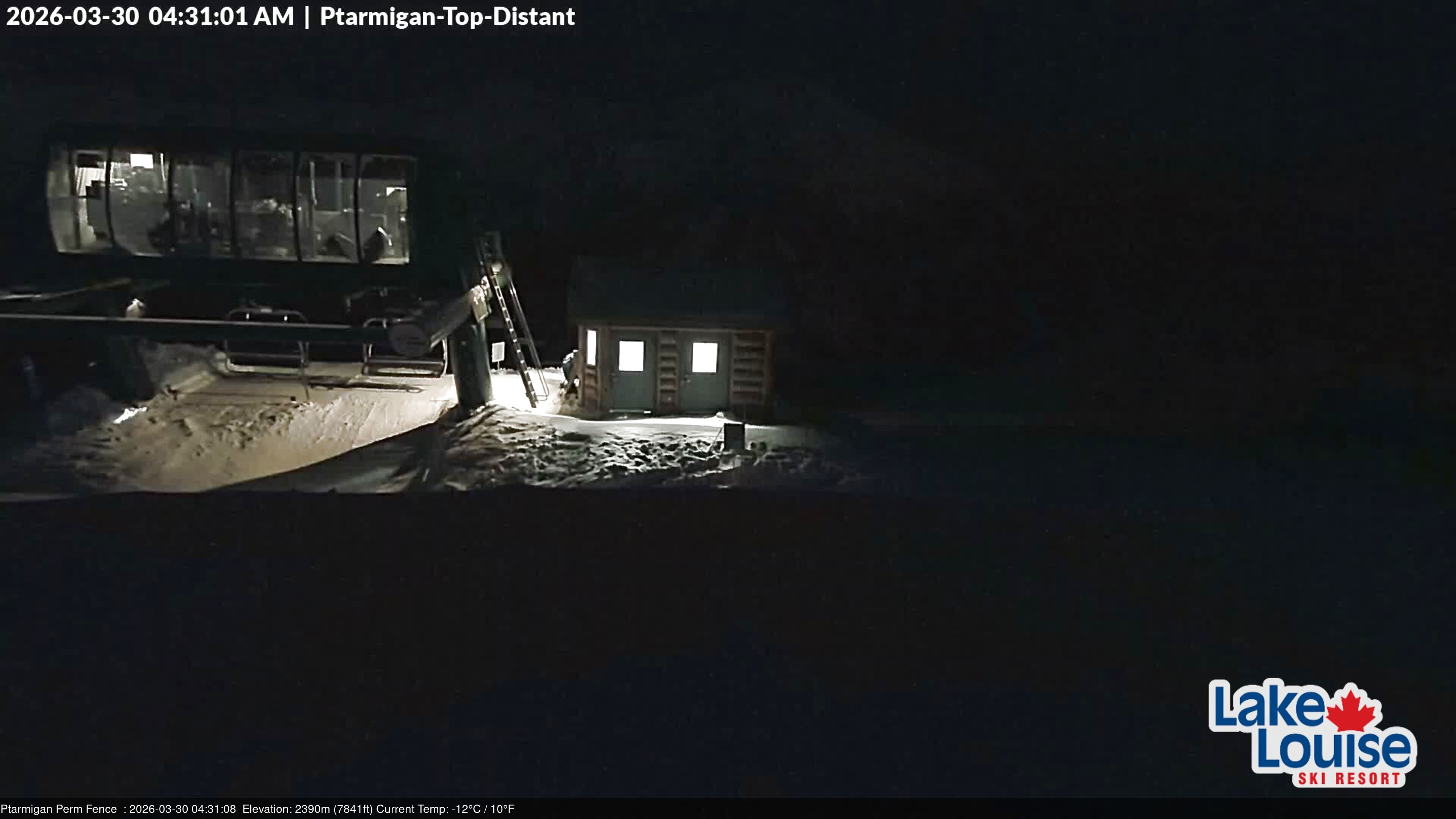 Archived image Webcam Outlook Chateau Lake Louise