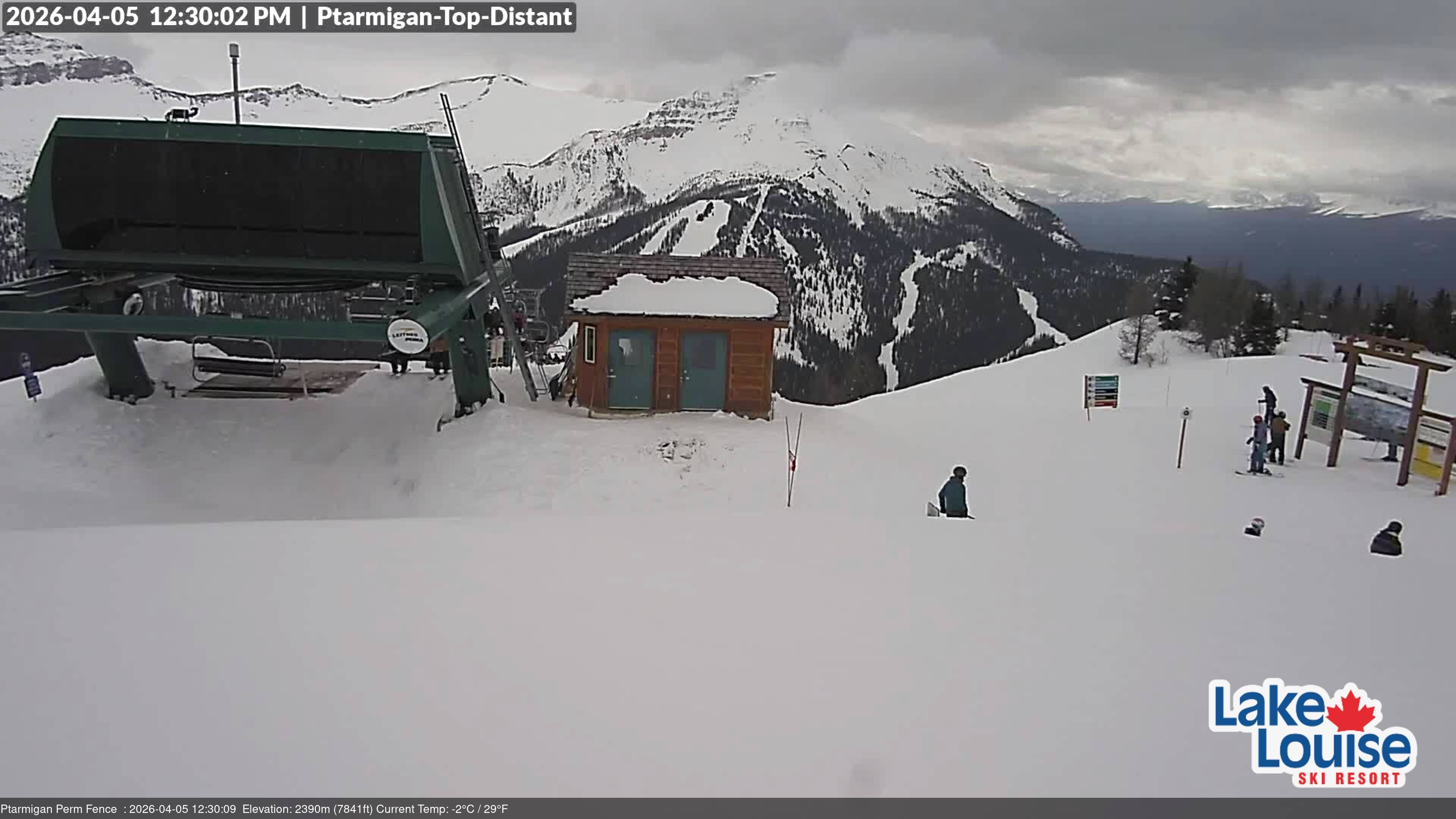 Archiv Foto Webcam Ausblick Chateau Lake Louise