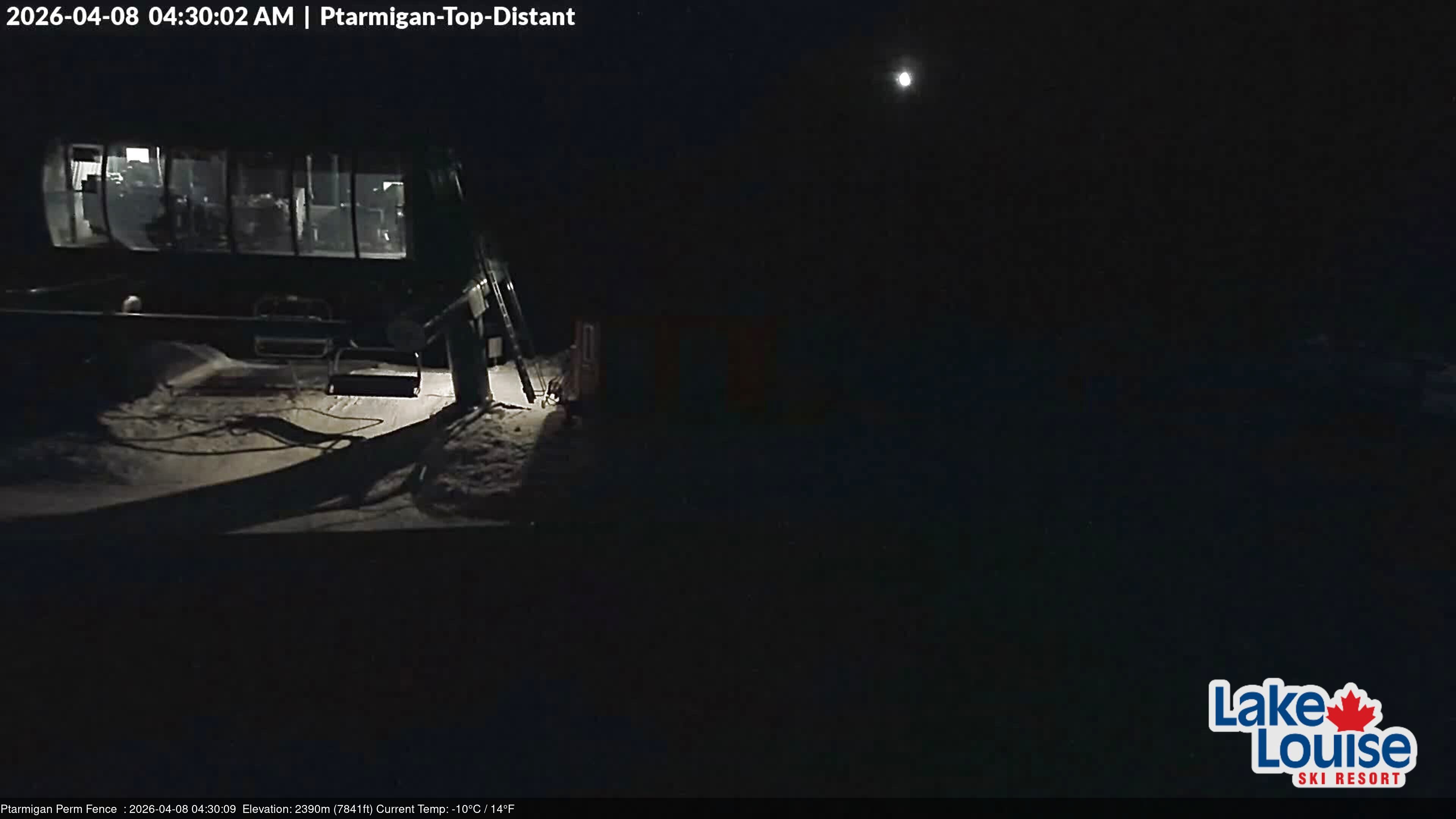 Archived image Webcam Outlook Chateau Lake Louise