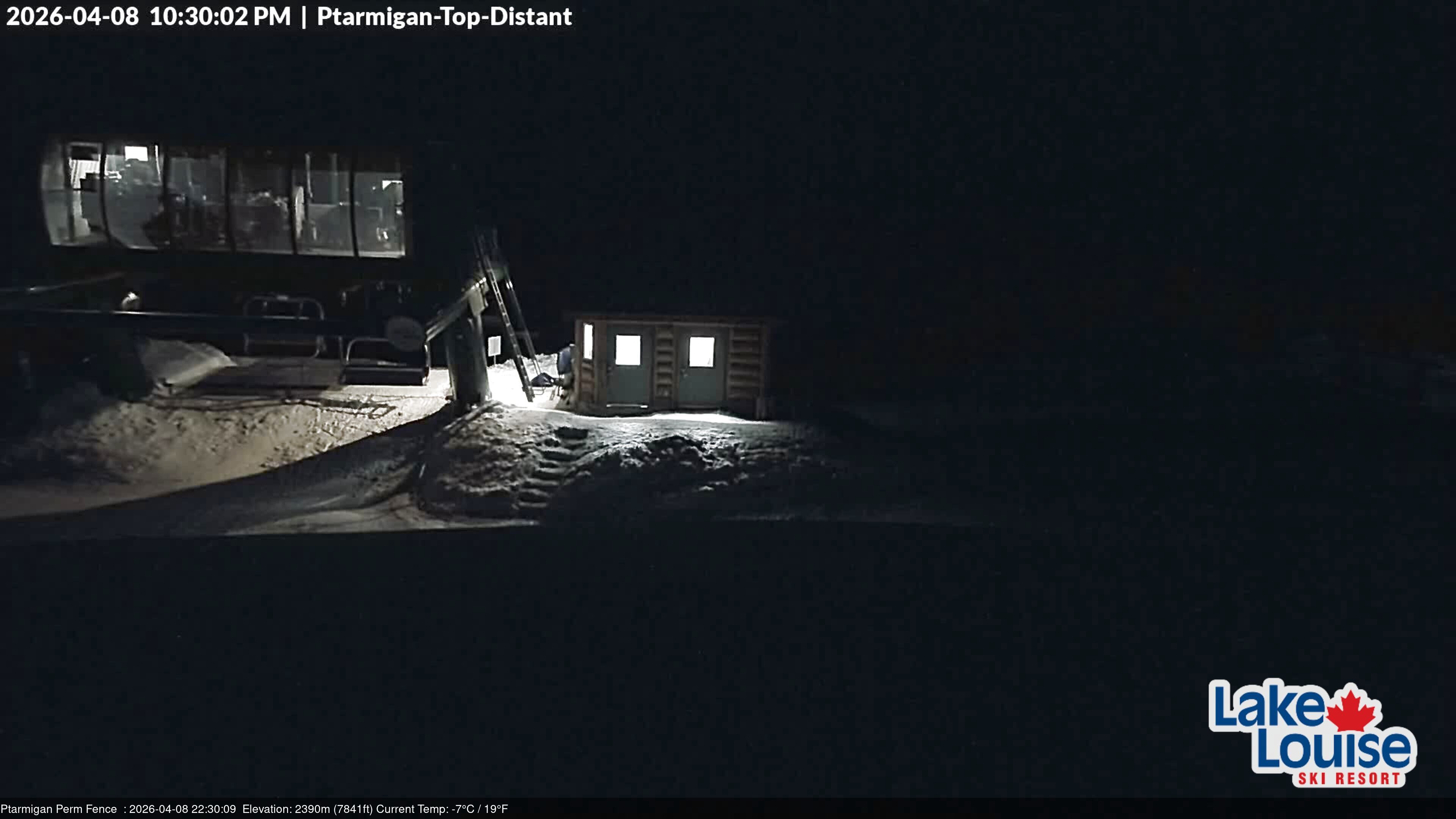 Archived image Webcam Outlook Chateau Lake Louise