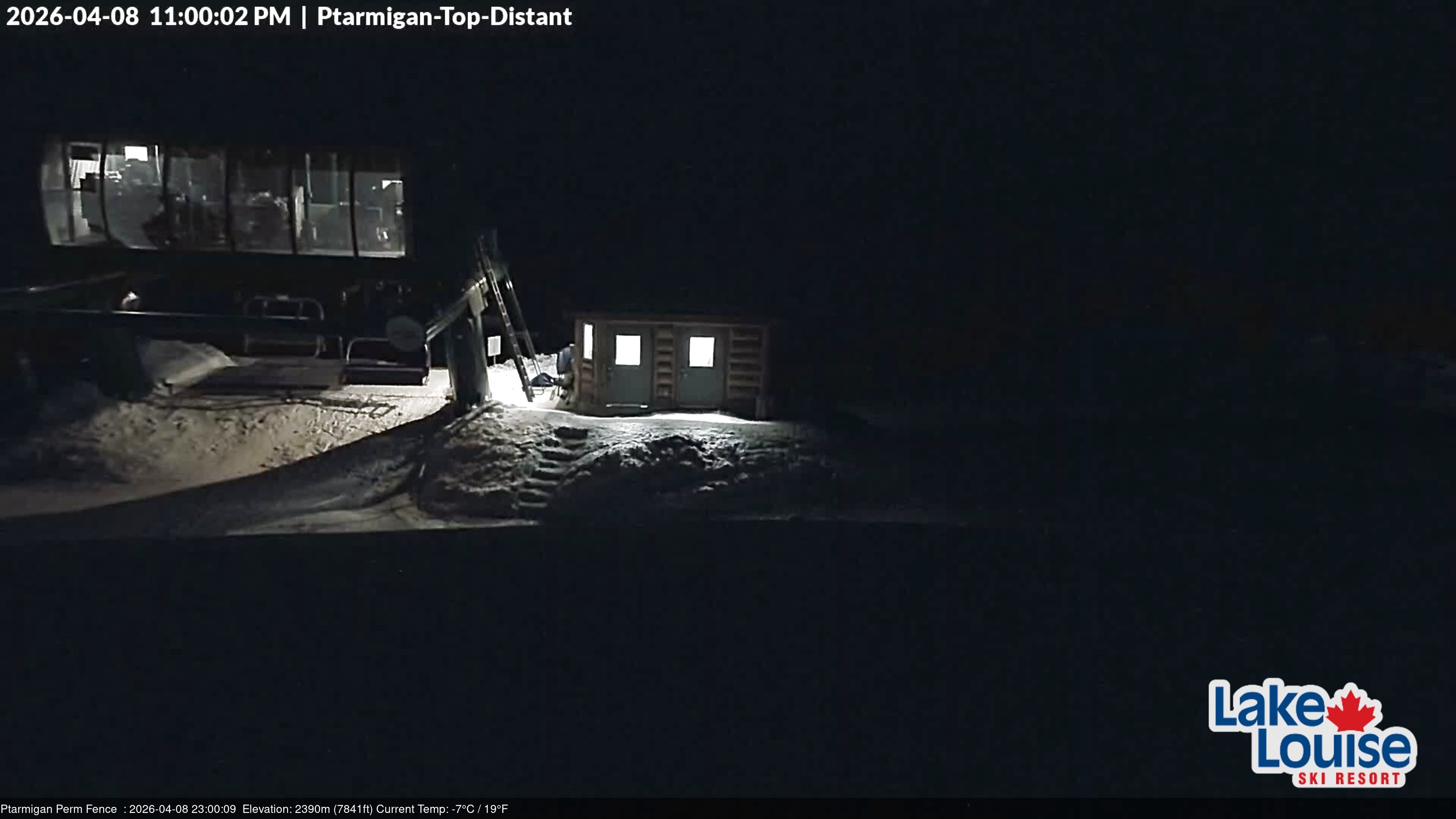 Archived image Webcam Outlook Chateau Lake Louise