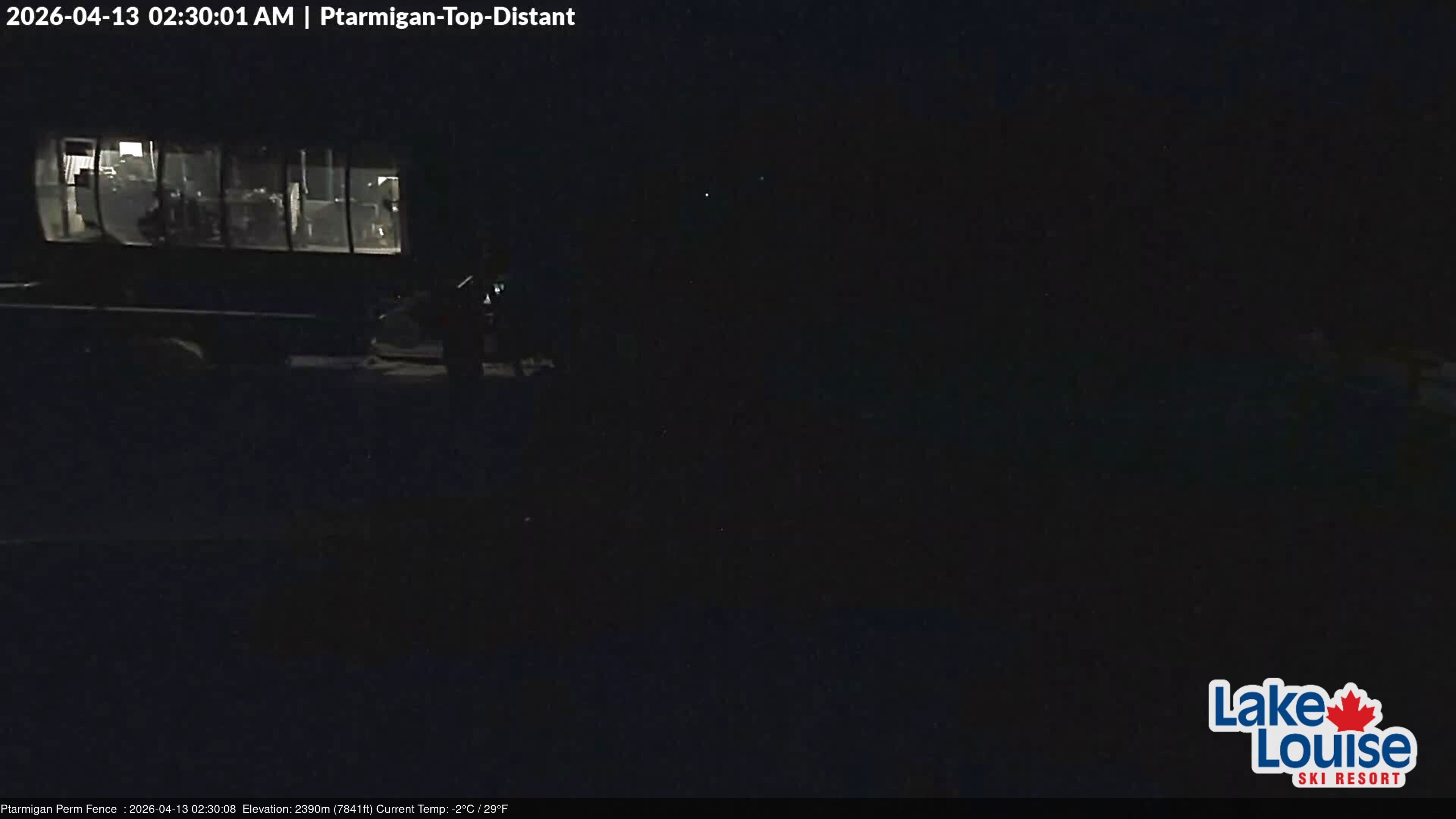 Archived image Webcam Outlook Chateau Lake Louise