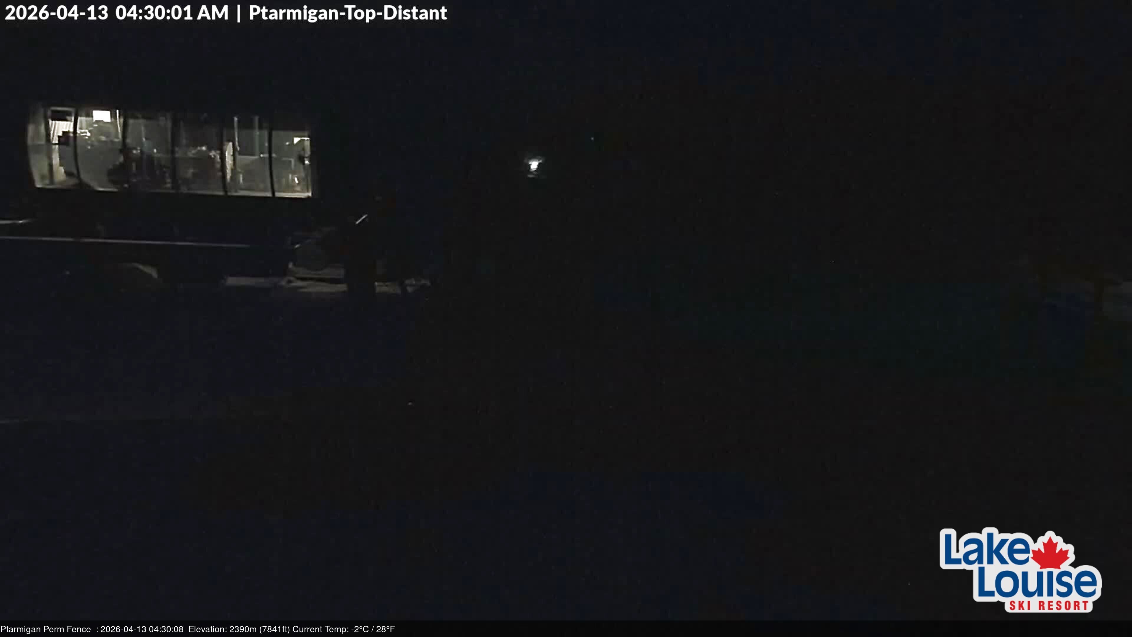 Archived image Webcam Outlook Chateau Lake Louise