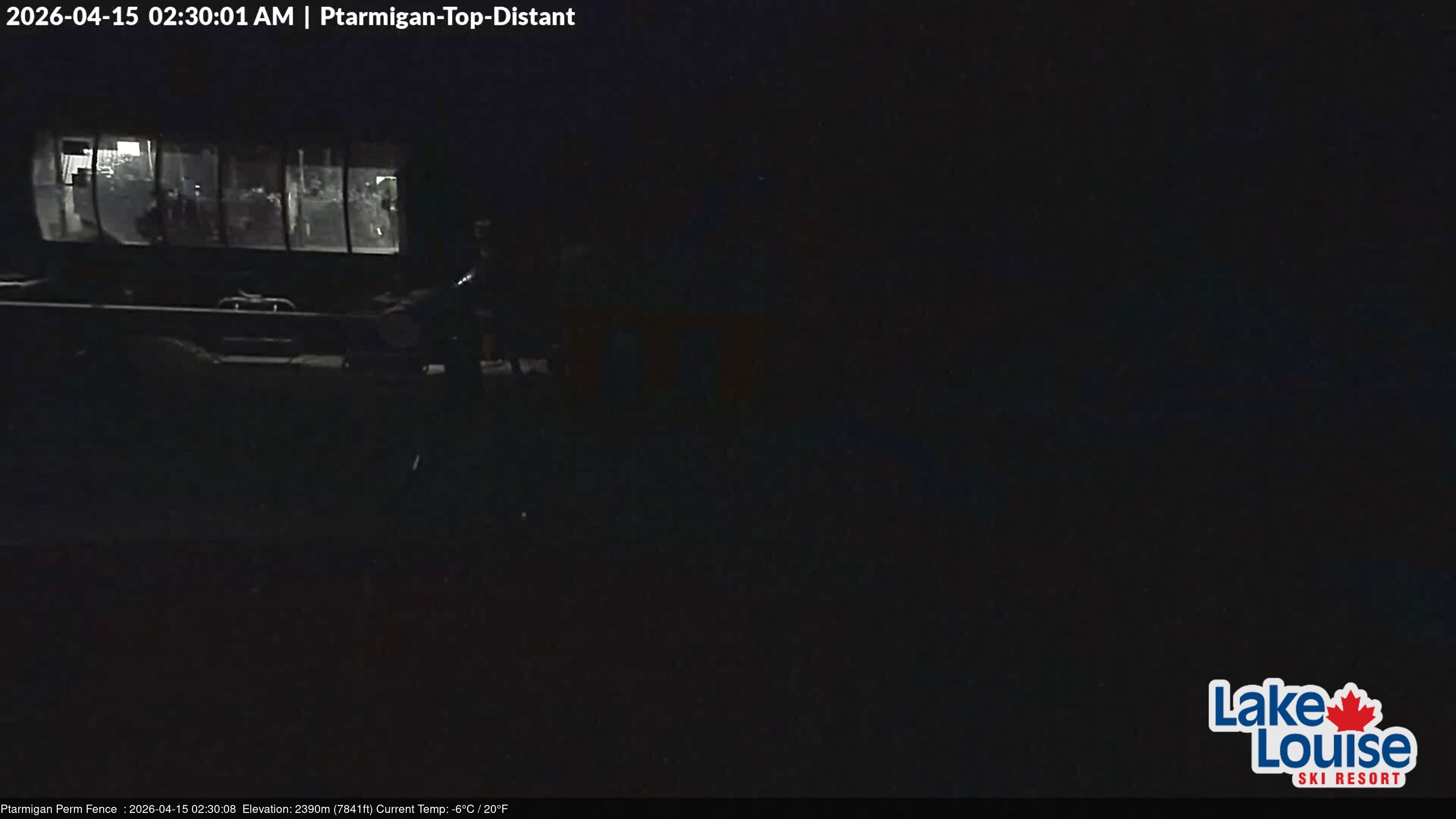 Archived image Webcam Outlook Chateau Lake Louise