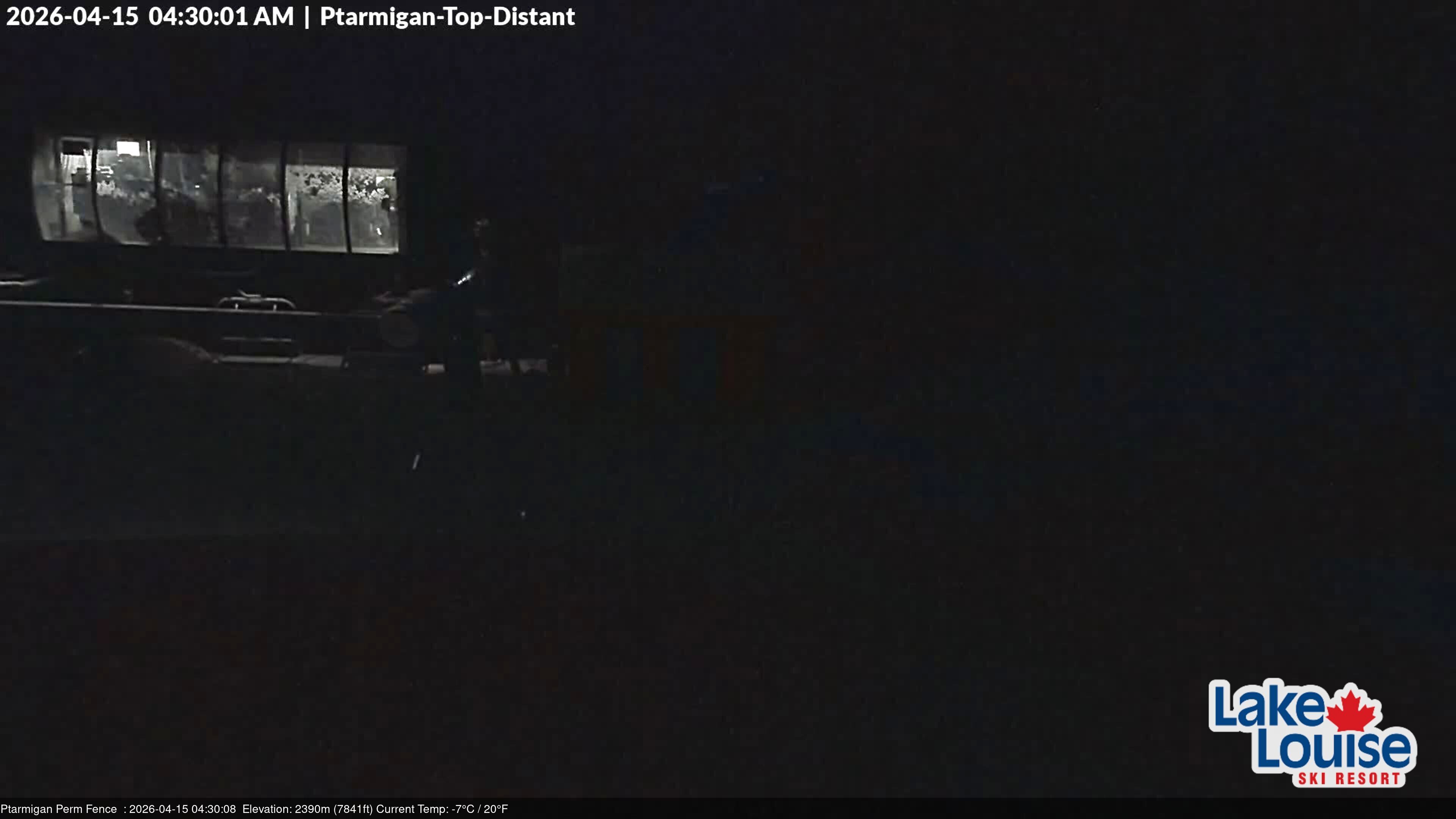 Archived image Webcam Outlook Chateau Lake Louise