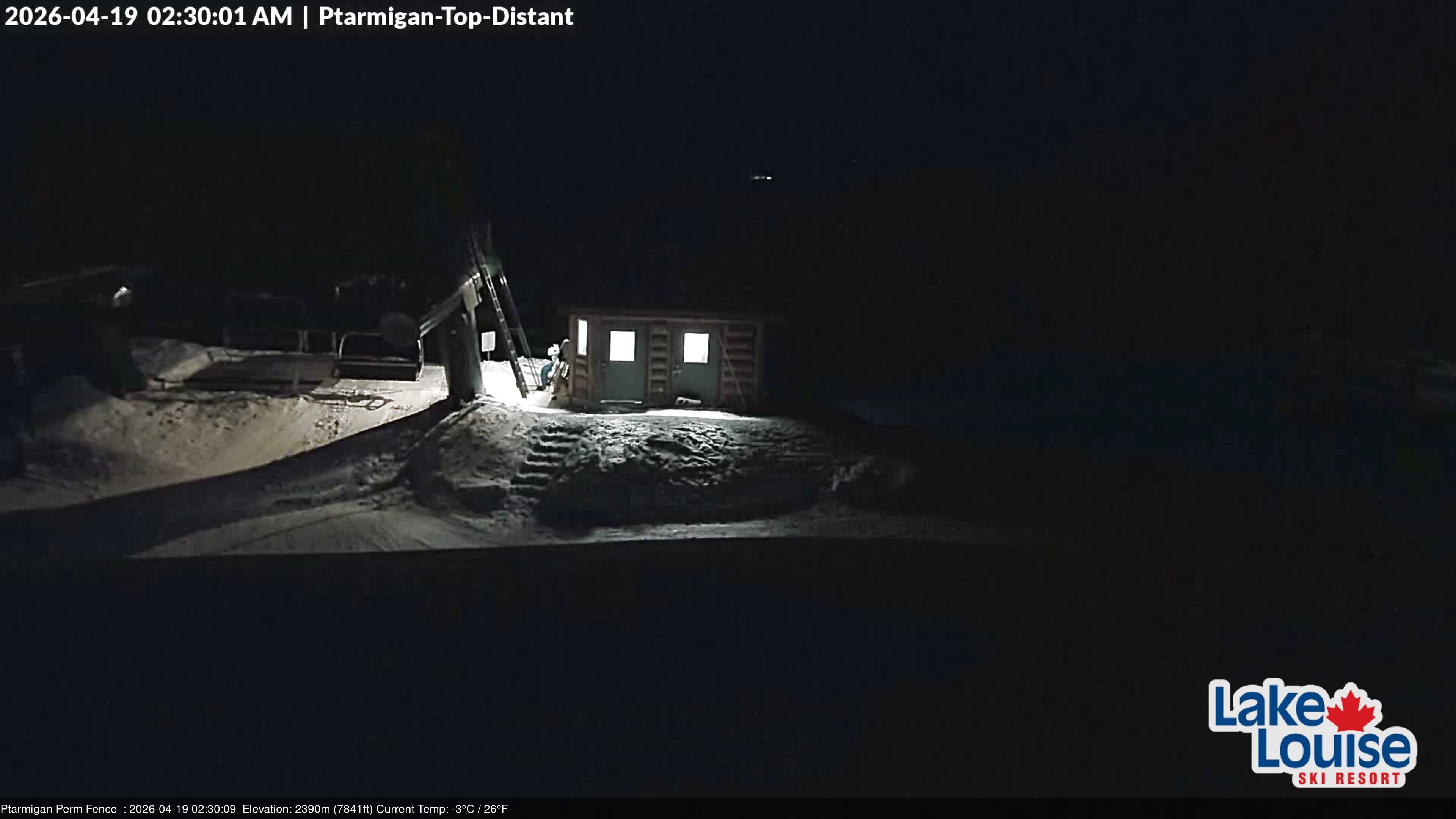 Archived image Webcam Outlook Chateau Lake Louise