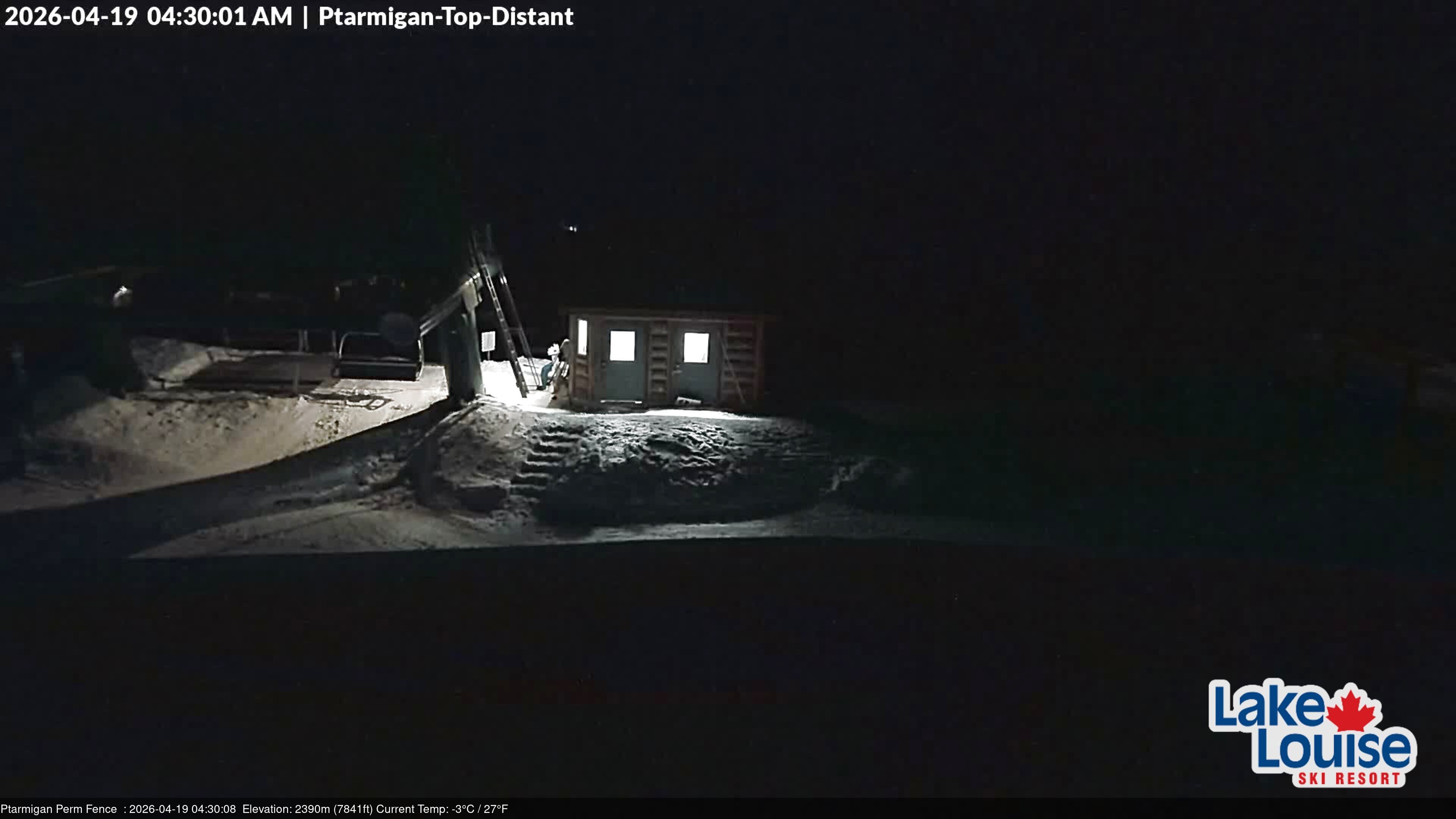 Archived image Webcam Outlook Chateau Lake Louise