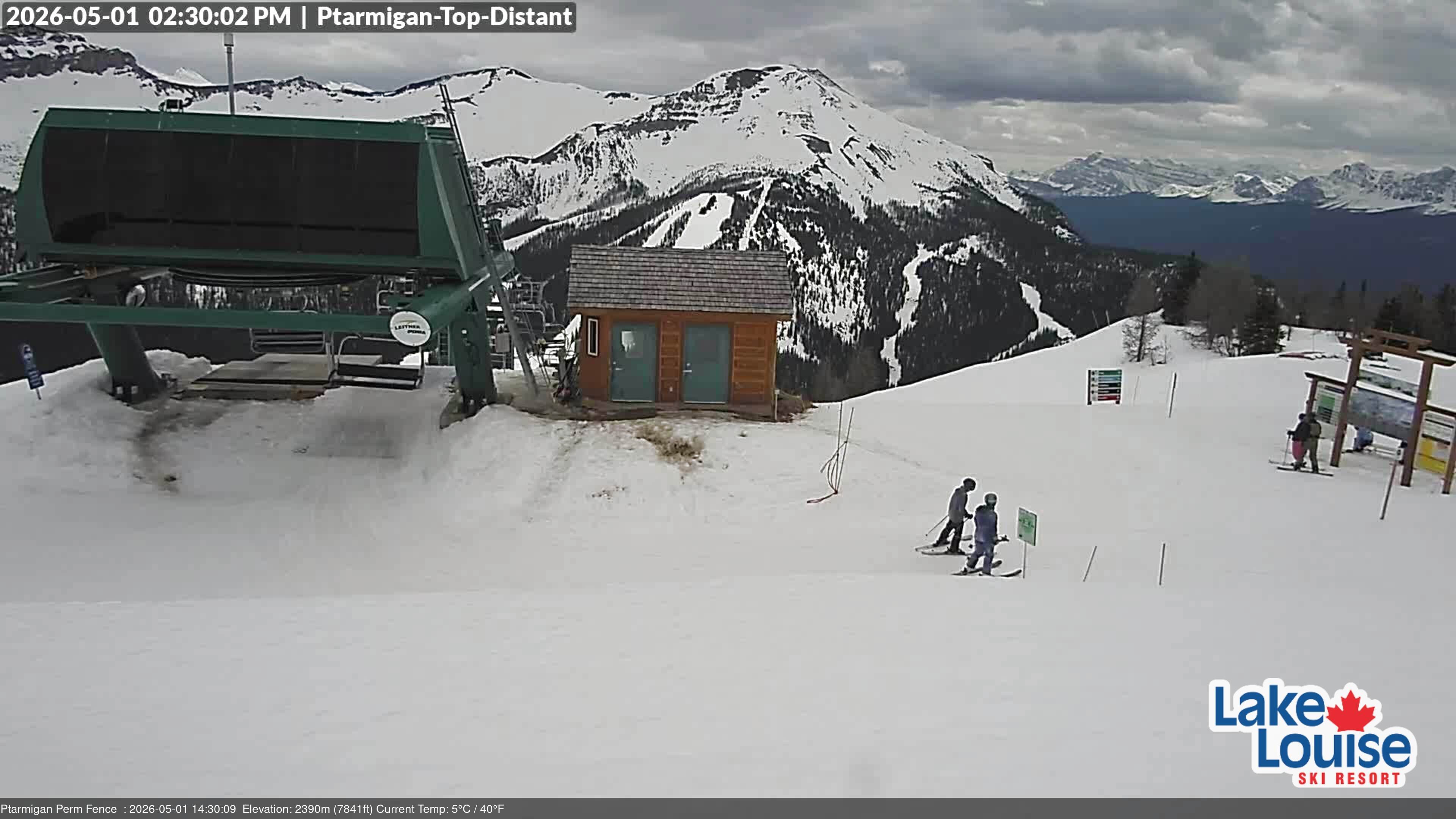 Archived image Webcam Outlook Chateau Lake Louise