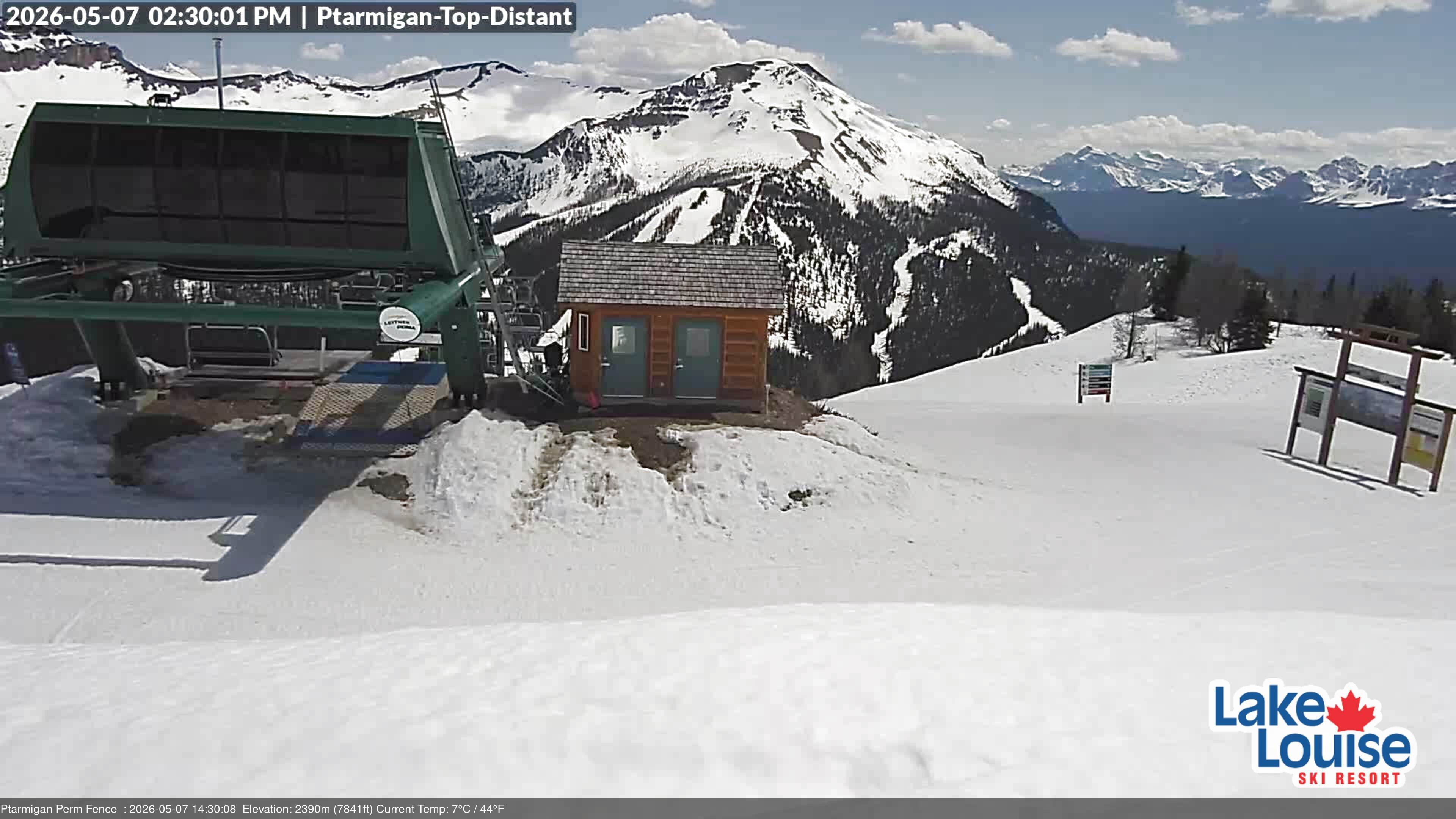 Archiv Foto Webcam Ausblick Chateau Lake Louise