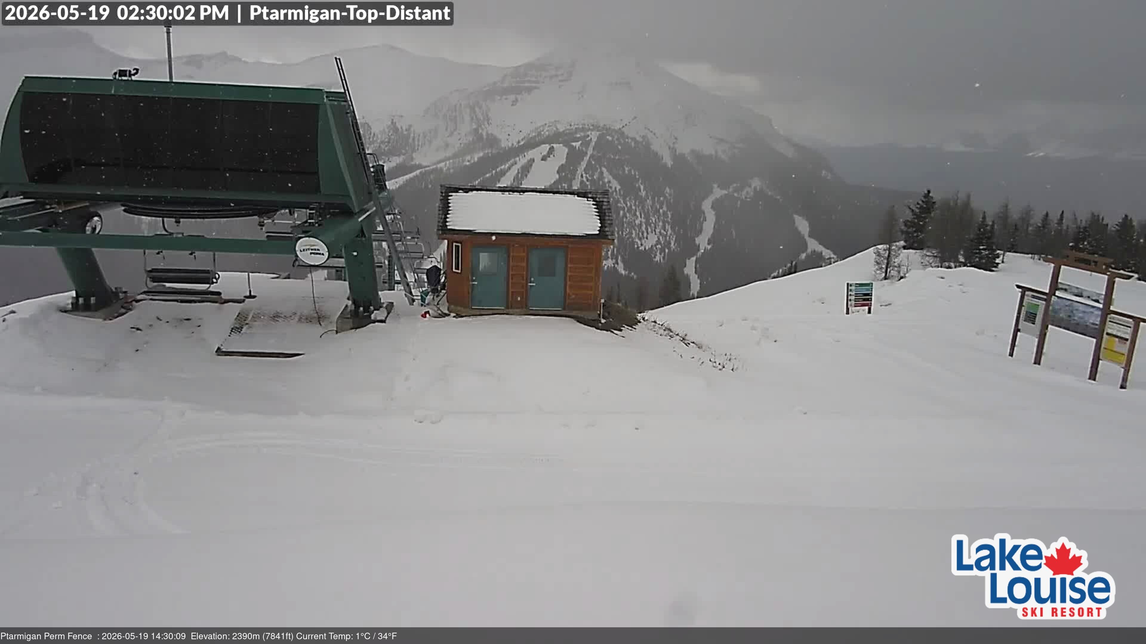 Archiv Foto Webcam Ausblick Chateau Lake Louise