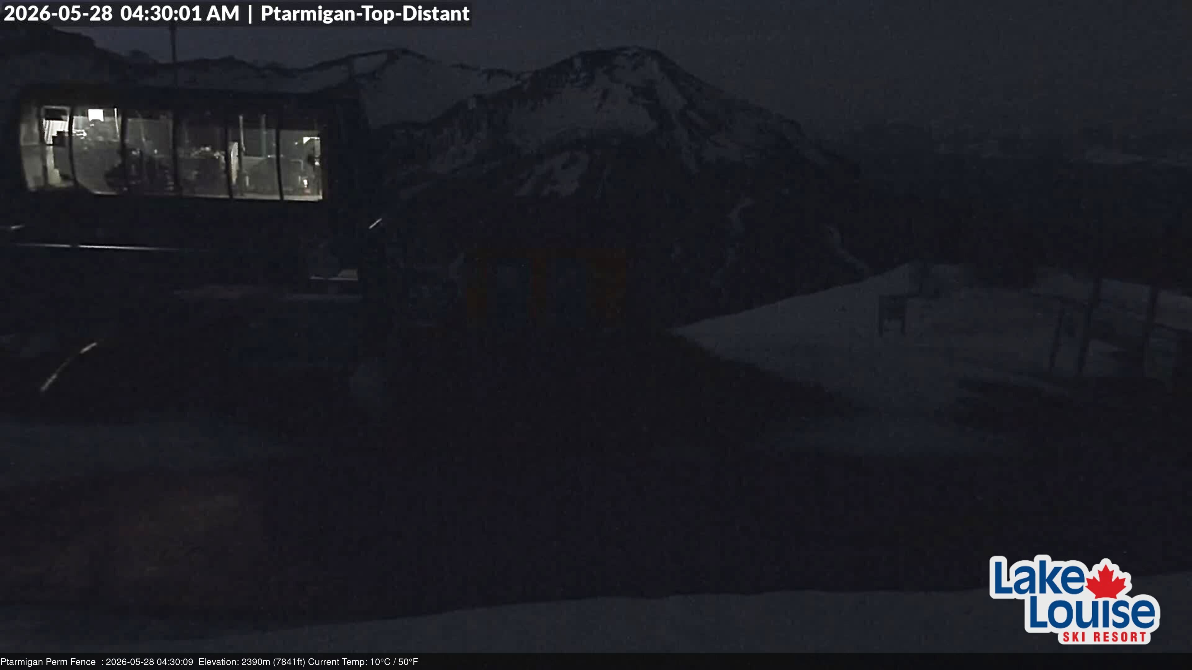 Archived image Webcam Outlook Chateau Lake Louise