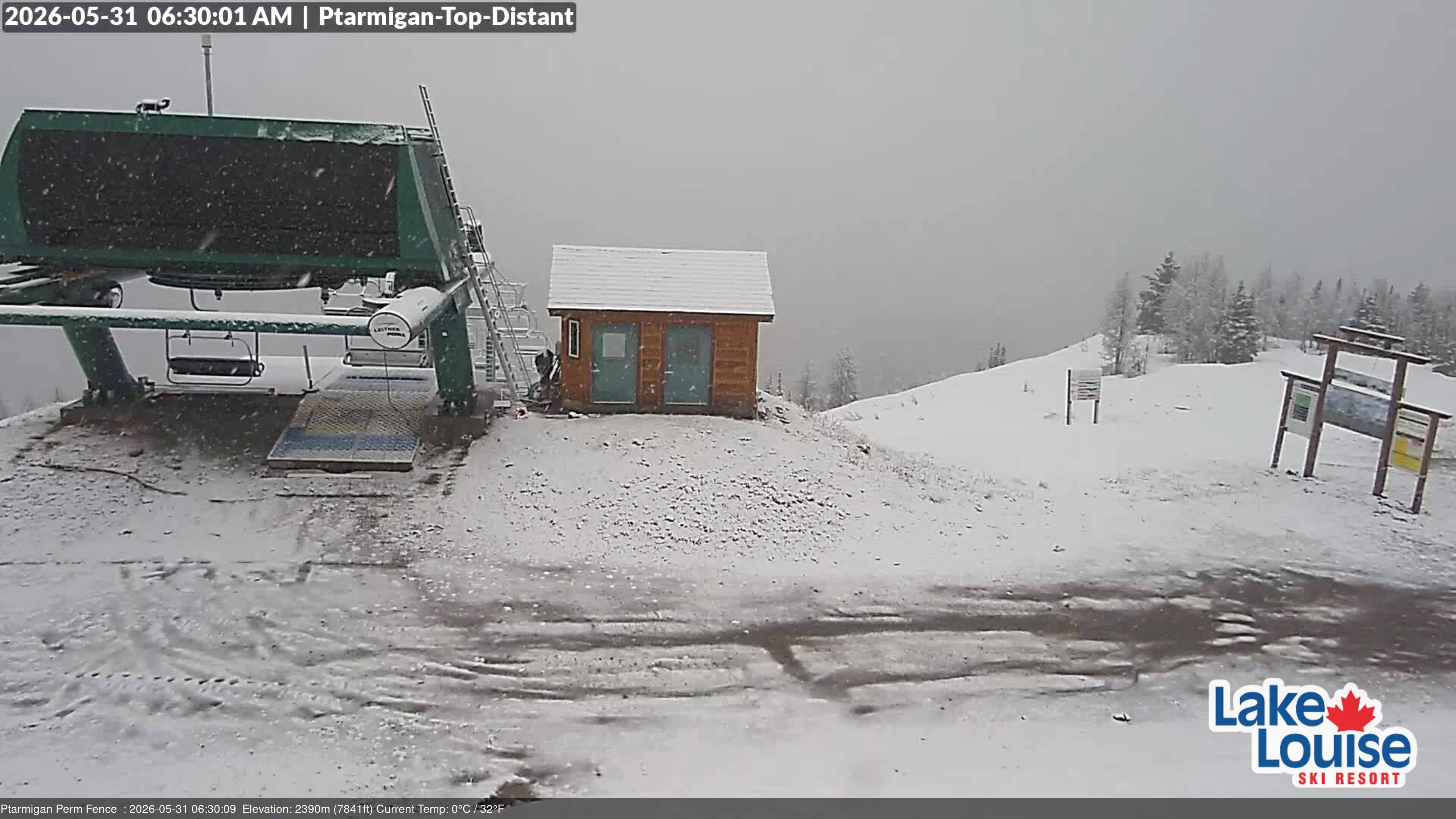 Archiv Foto Webcam Ausblick Chateau Lake Louise