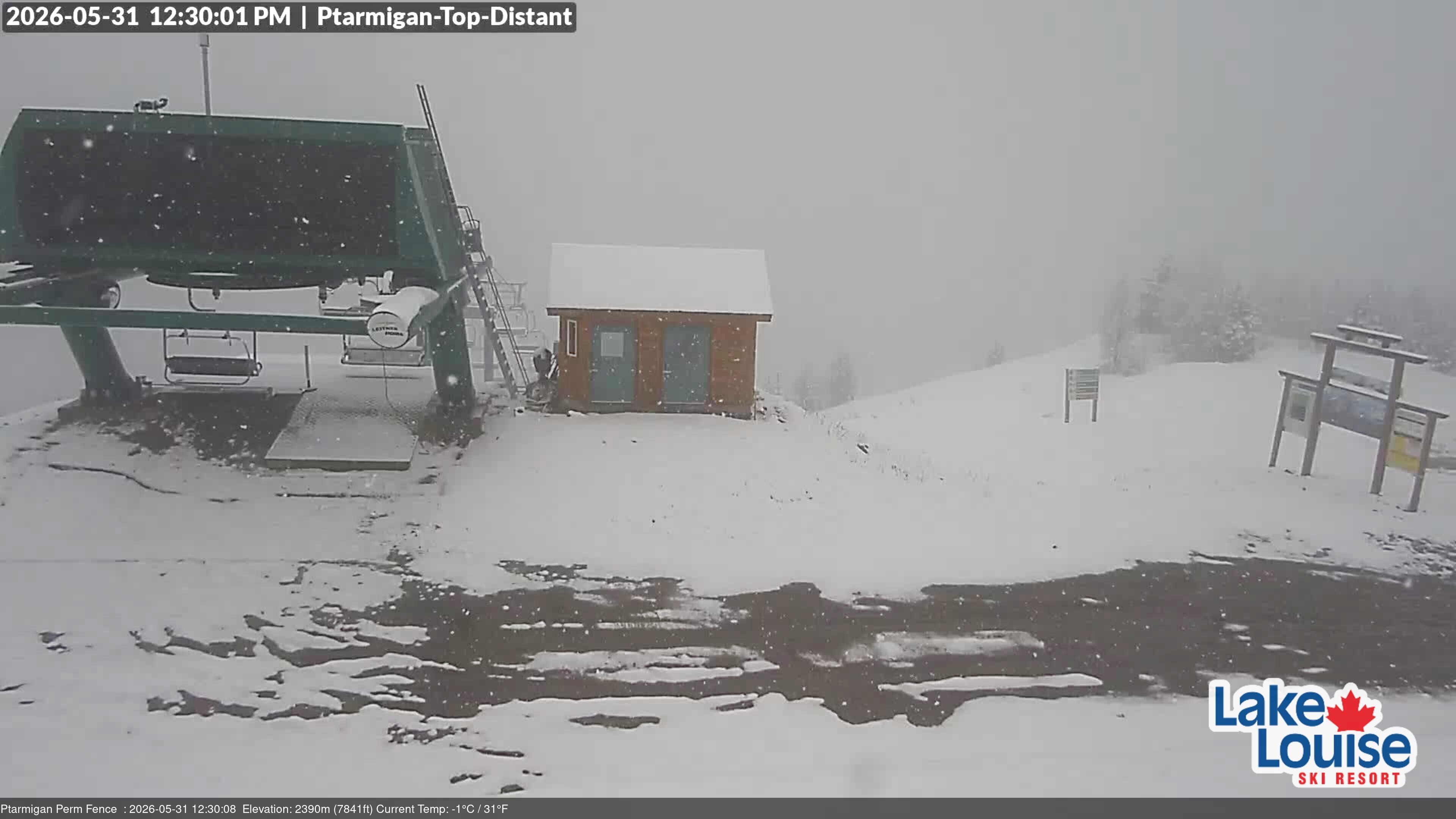 Archiv Foto Webcam Ausblick Chateau Lake Louise