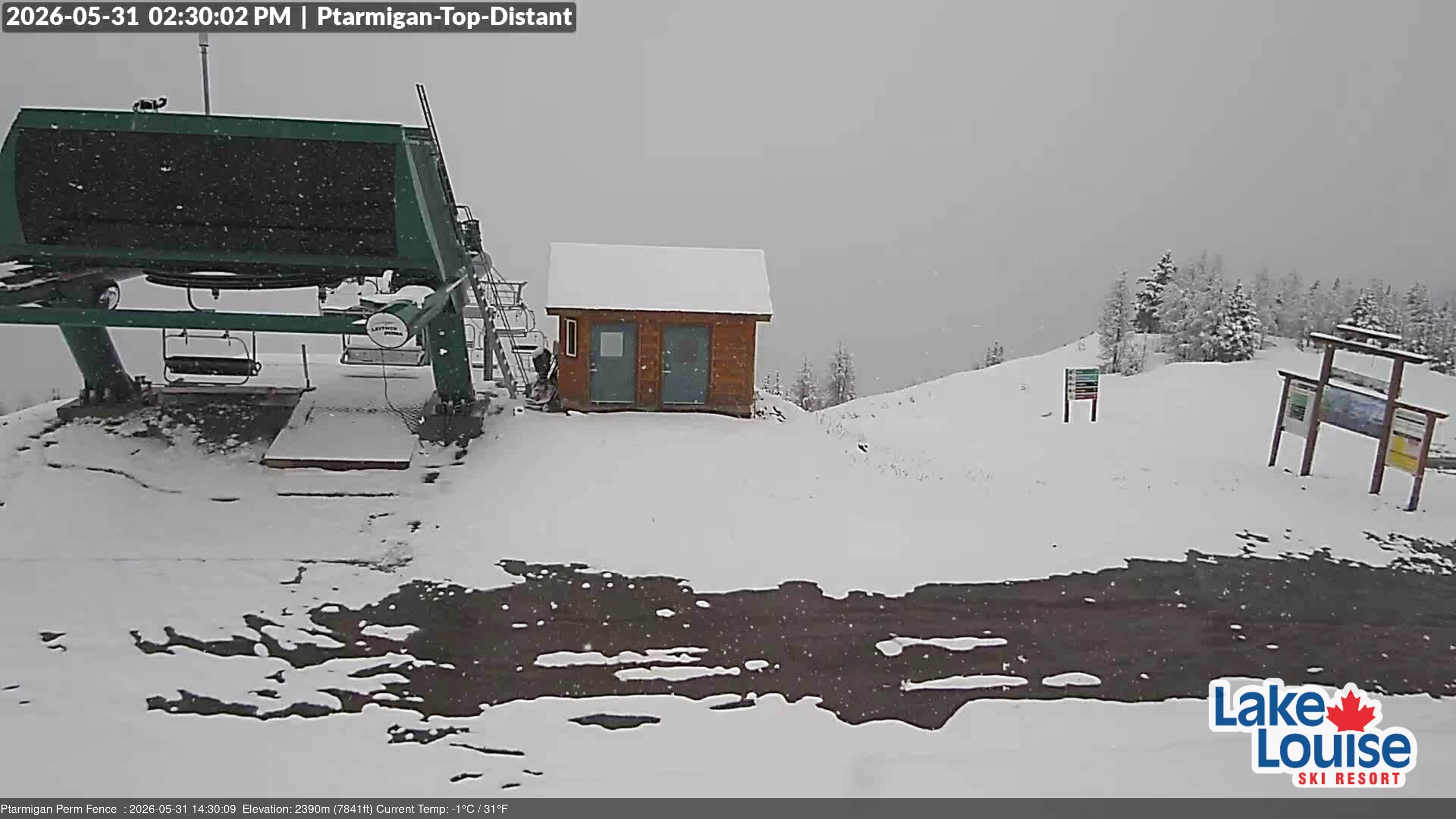 Archiv Foto Webcam Ausblick Chateau Lake Louise