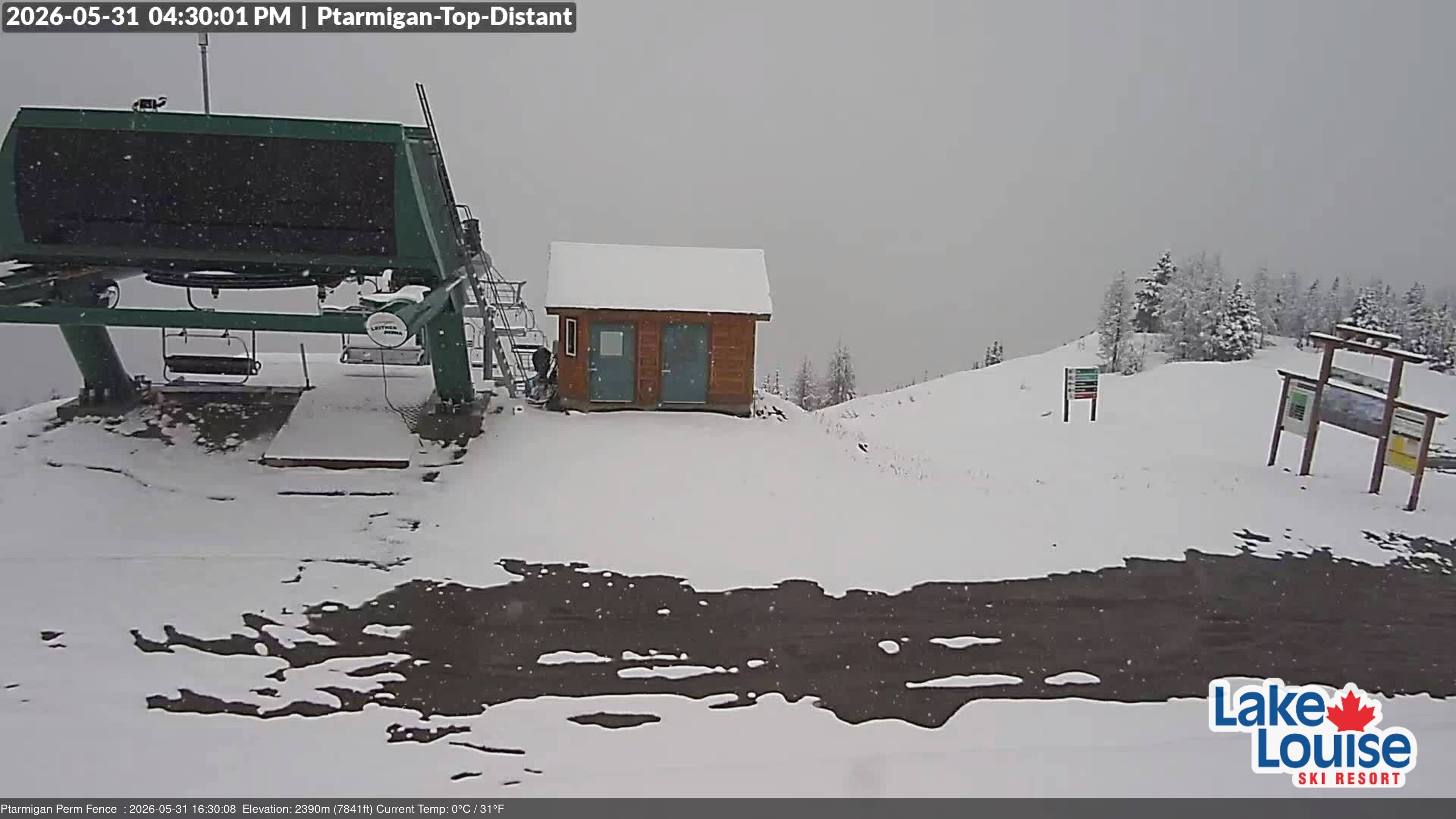 Archiv Foto Webcam Ausblick Chateau Lake Louise