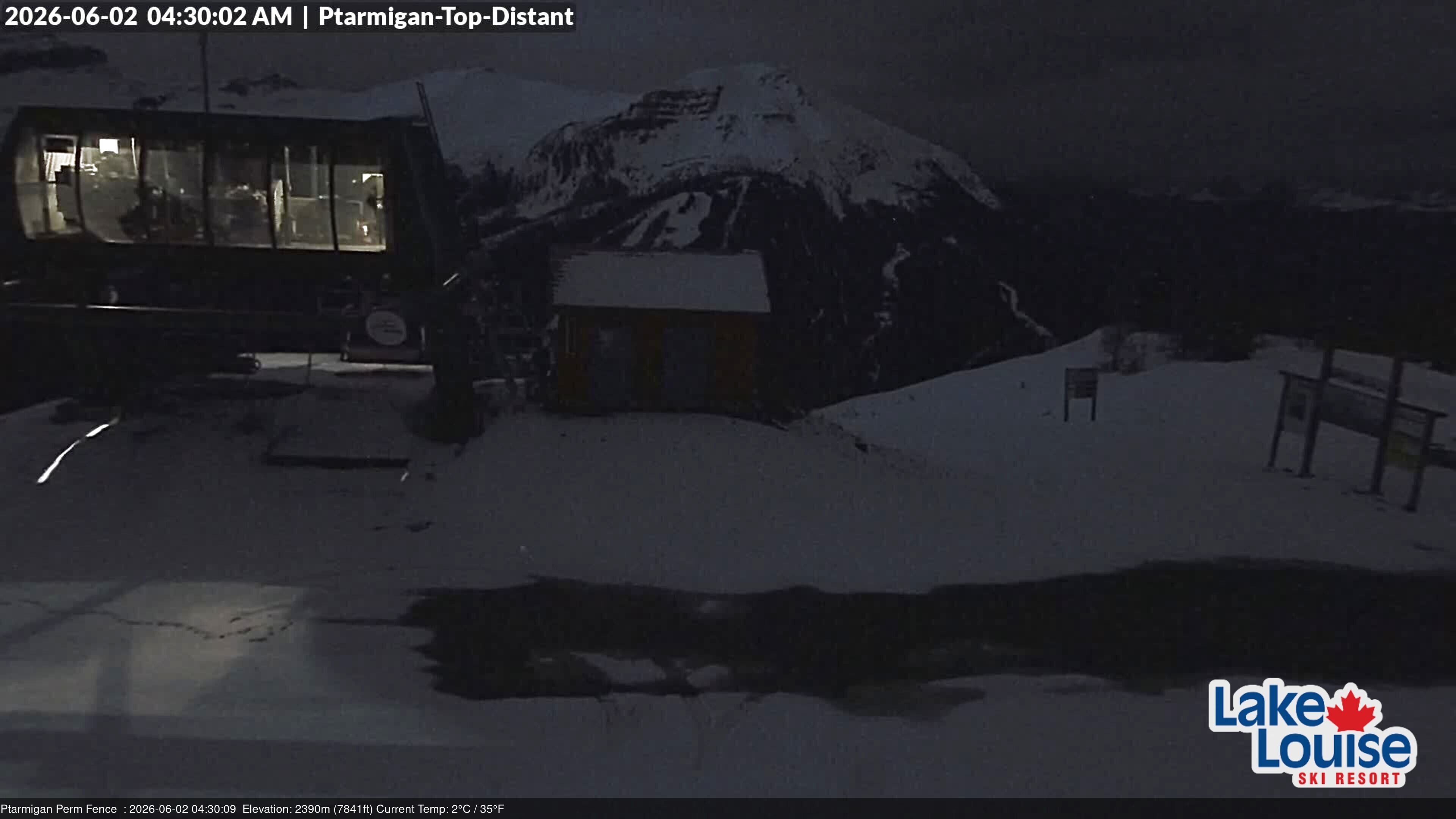 Archiv Foto Webcam Ausblick Chateau Lake Louise
