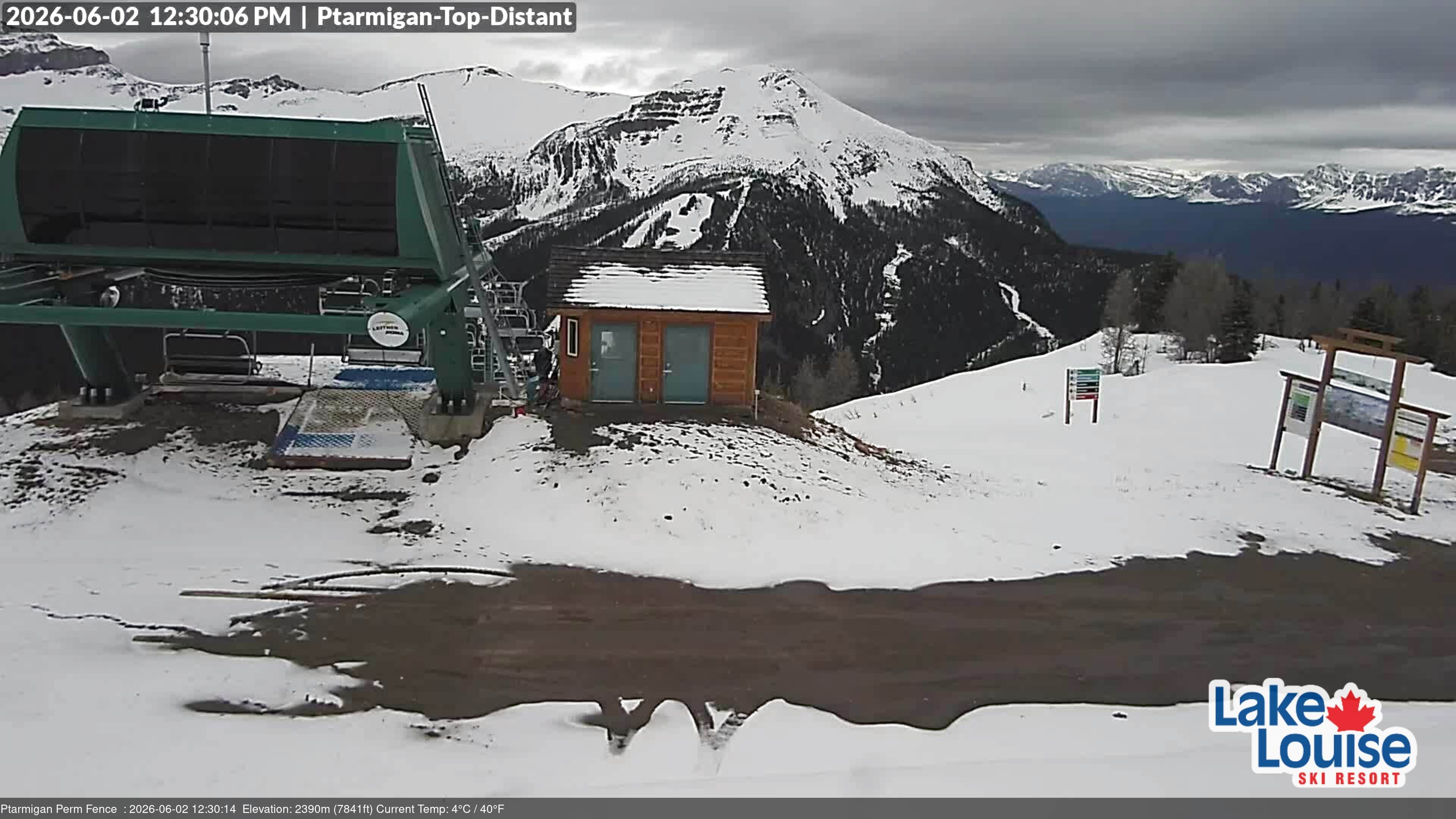 Archiv Foto Webcam Ausblick Chateau Lake Louise
