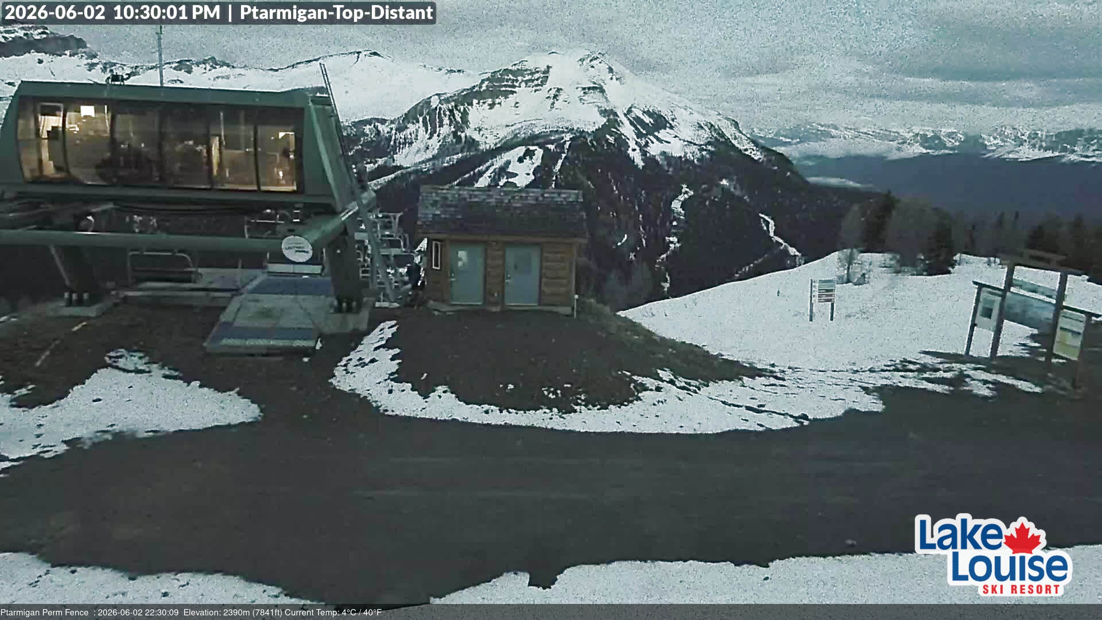 Archiv Foto Webcam Ausblick Chateau Lake Louise