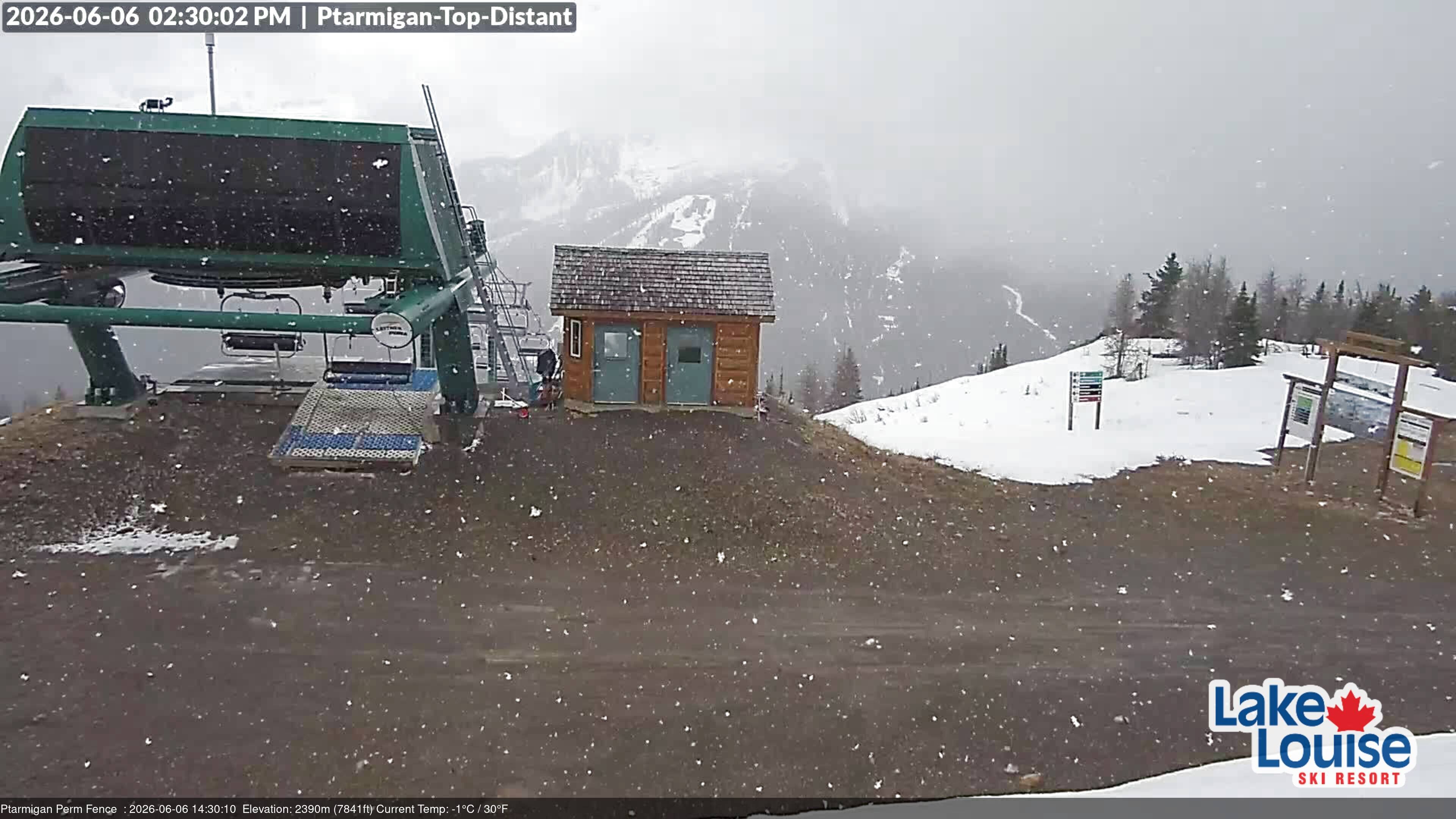 Archiv Foto Webcam Ausblick Chateau Lake Louise