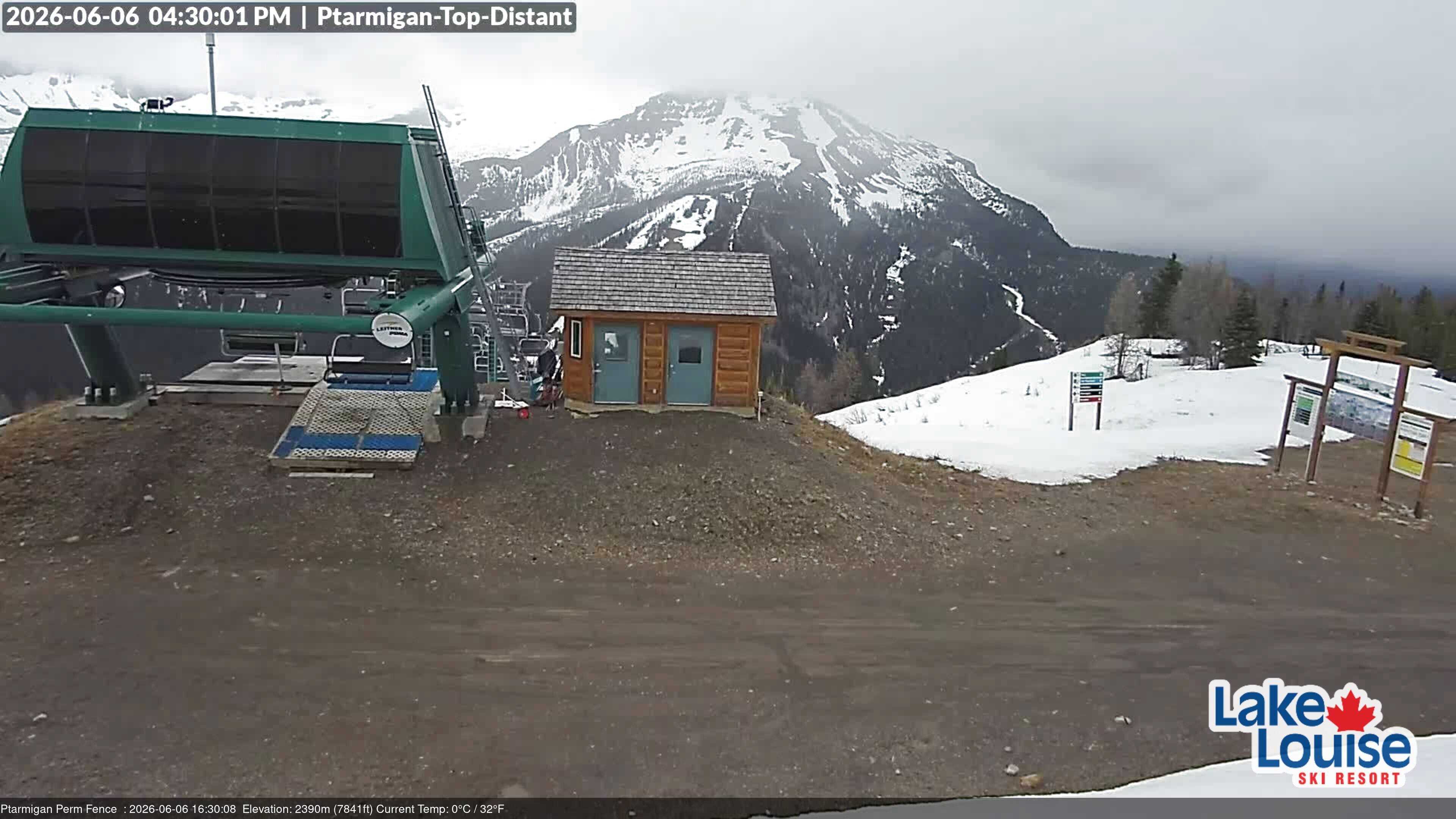 Archiv Foto Webcam Ausblick Chateau Lake Louise