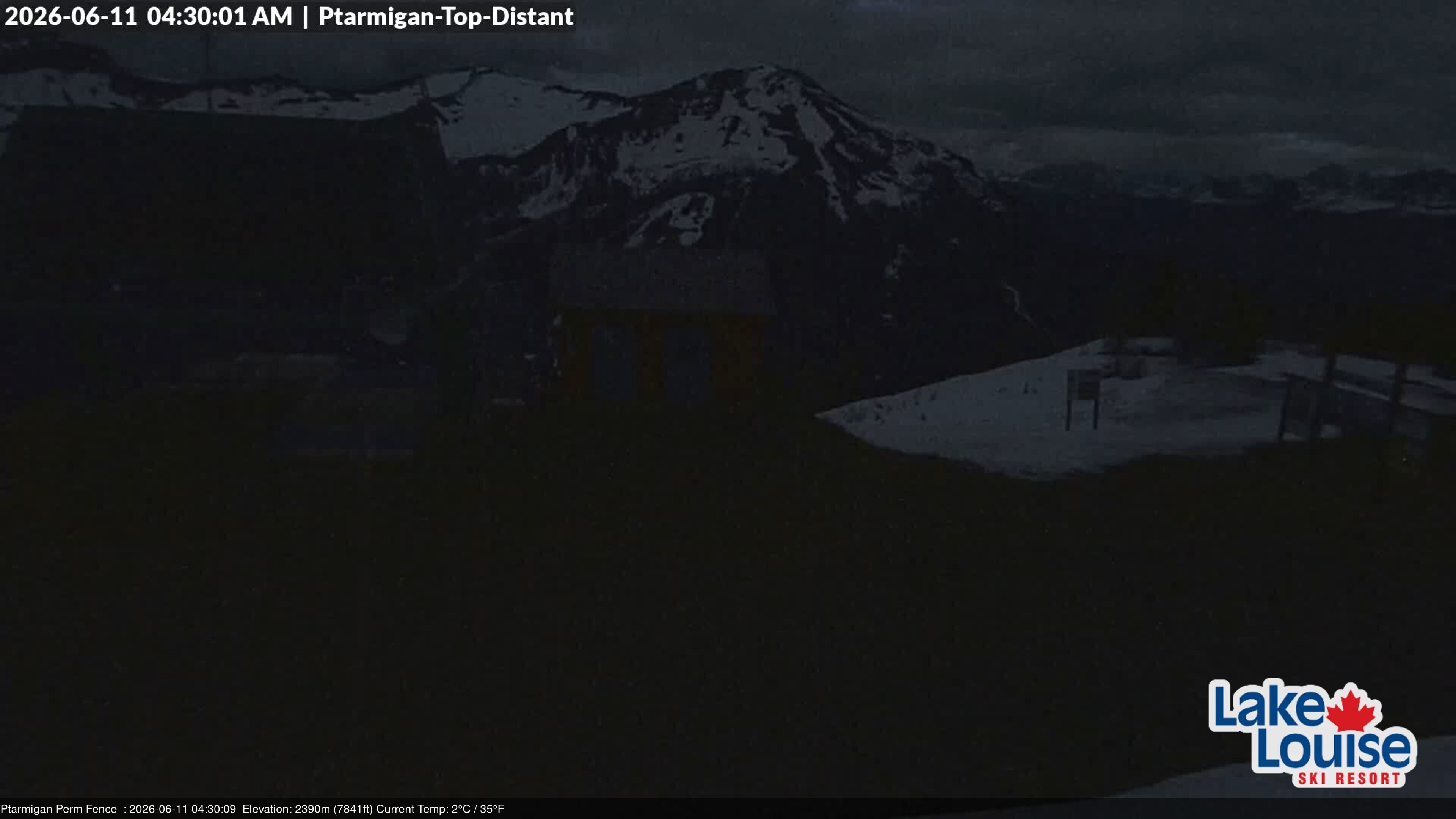 Archived image Webcam Outlook Chateau Lake Louise