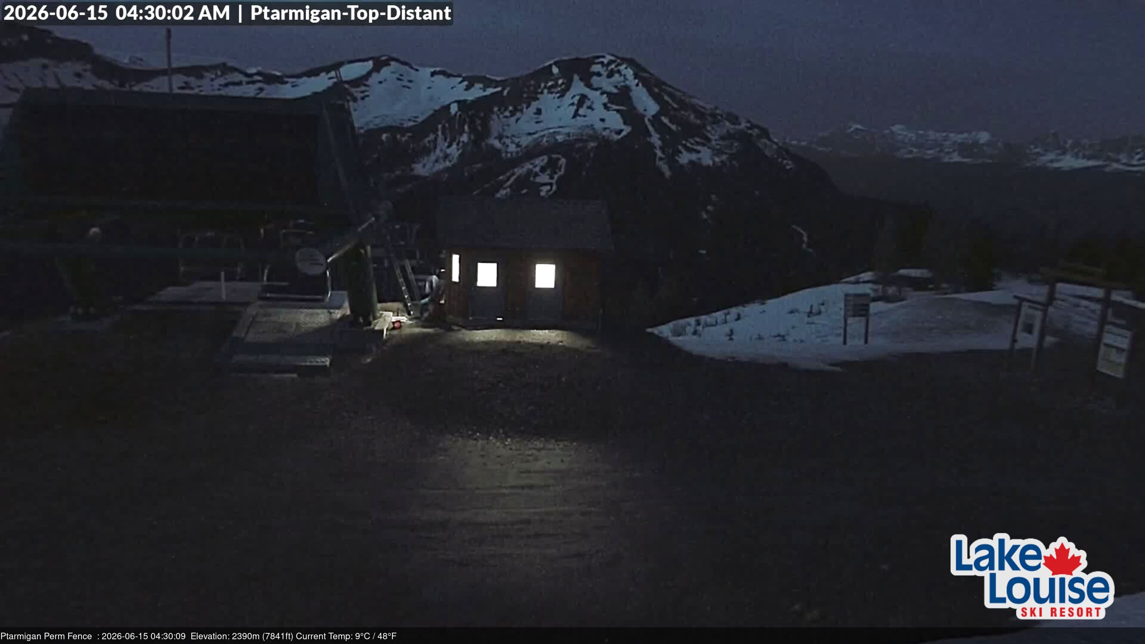 Archiv Foto Webcam Ausblick Chateau Lake Louise