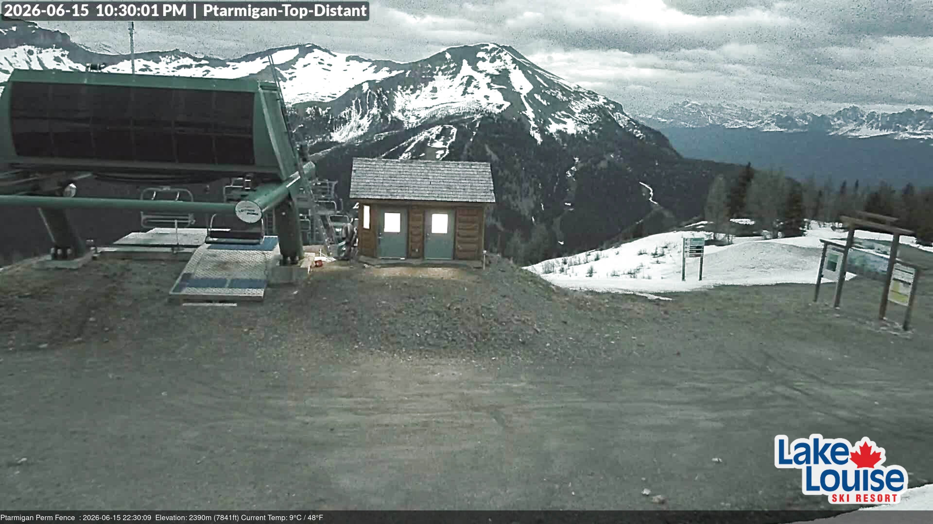 Archiv Foto Webcam Ausblick Chateau Lake Louise