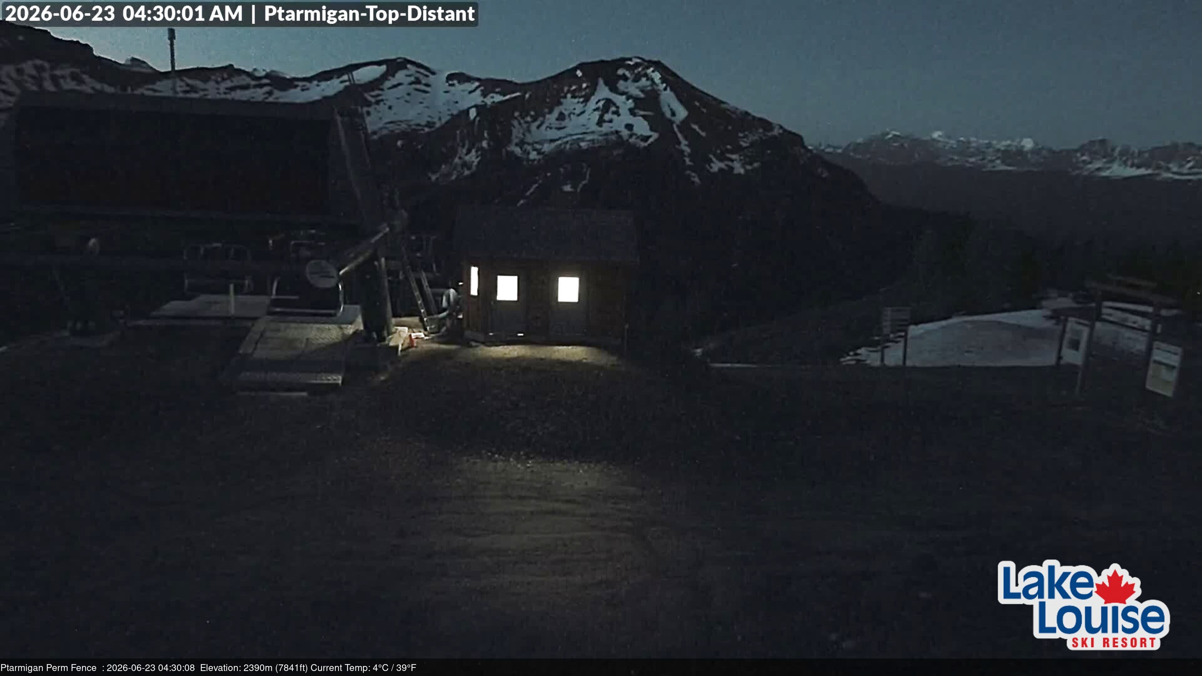 Archiv Foto Webcam Ausblick Chateau Lake Louise