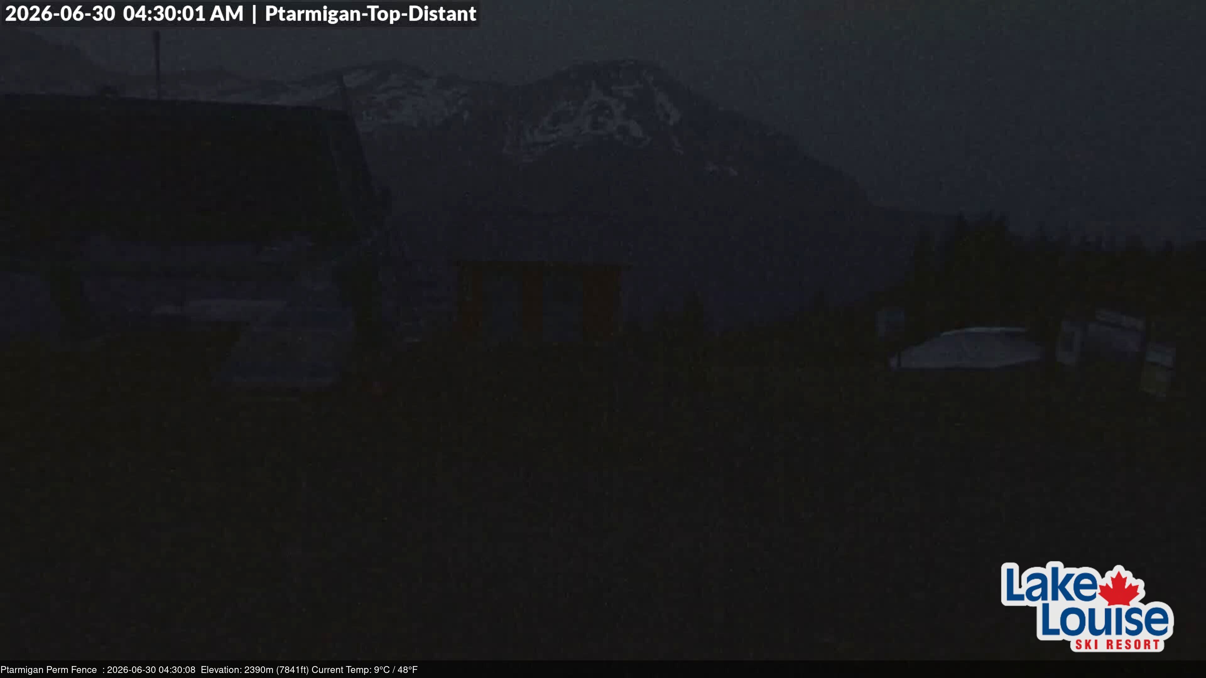 Archived image Webcam Outlook Chateau Lake Louise
