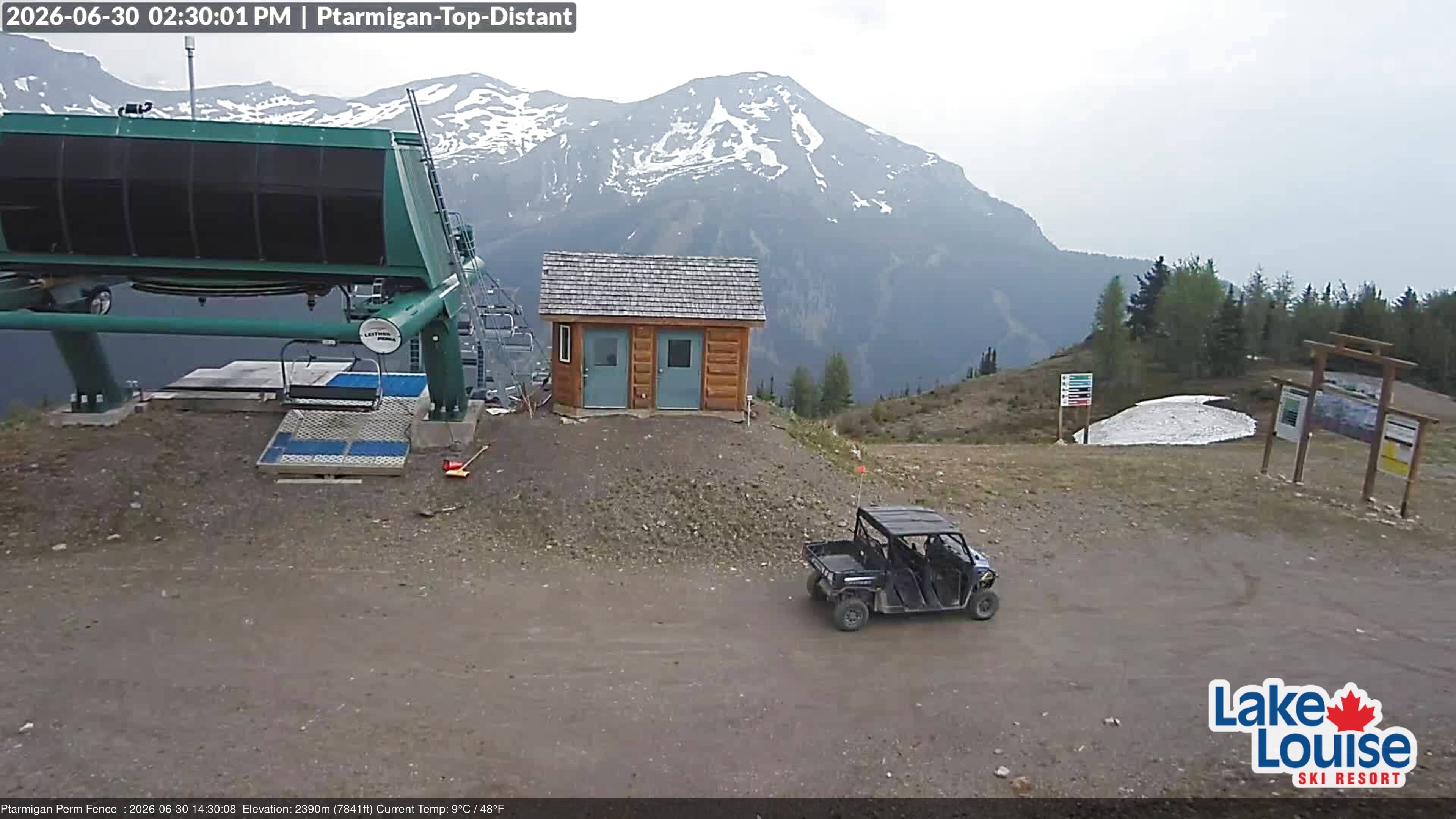 Archived image Webcam Outlook Chateau Lake Louise
