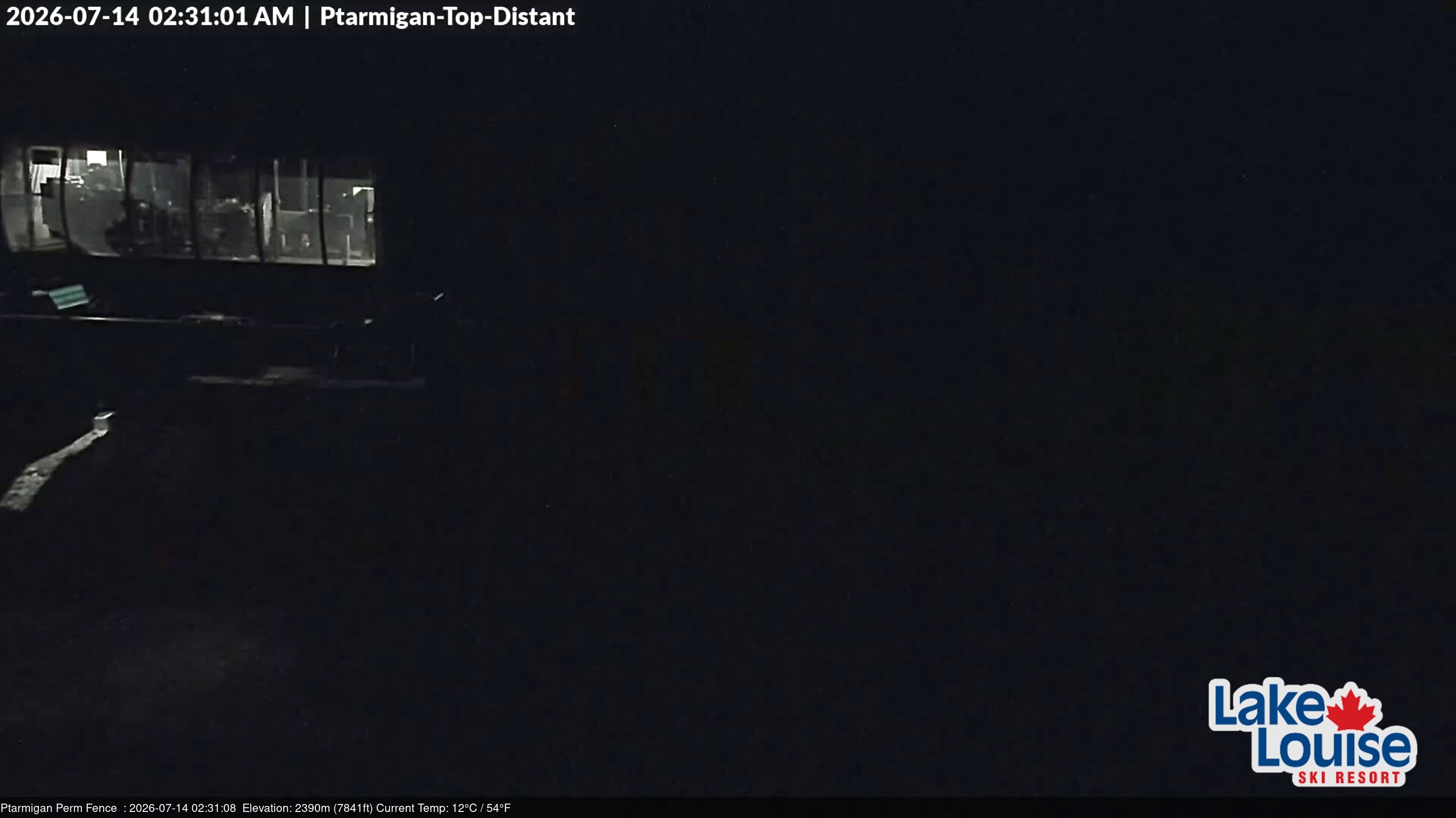 Archived image Webcam Outlook Chateau Lake Louise