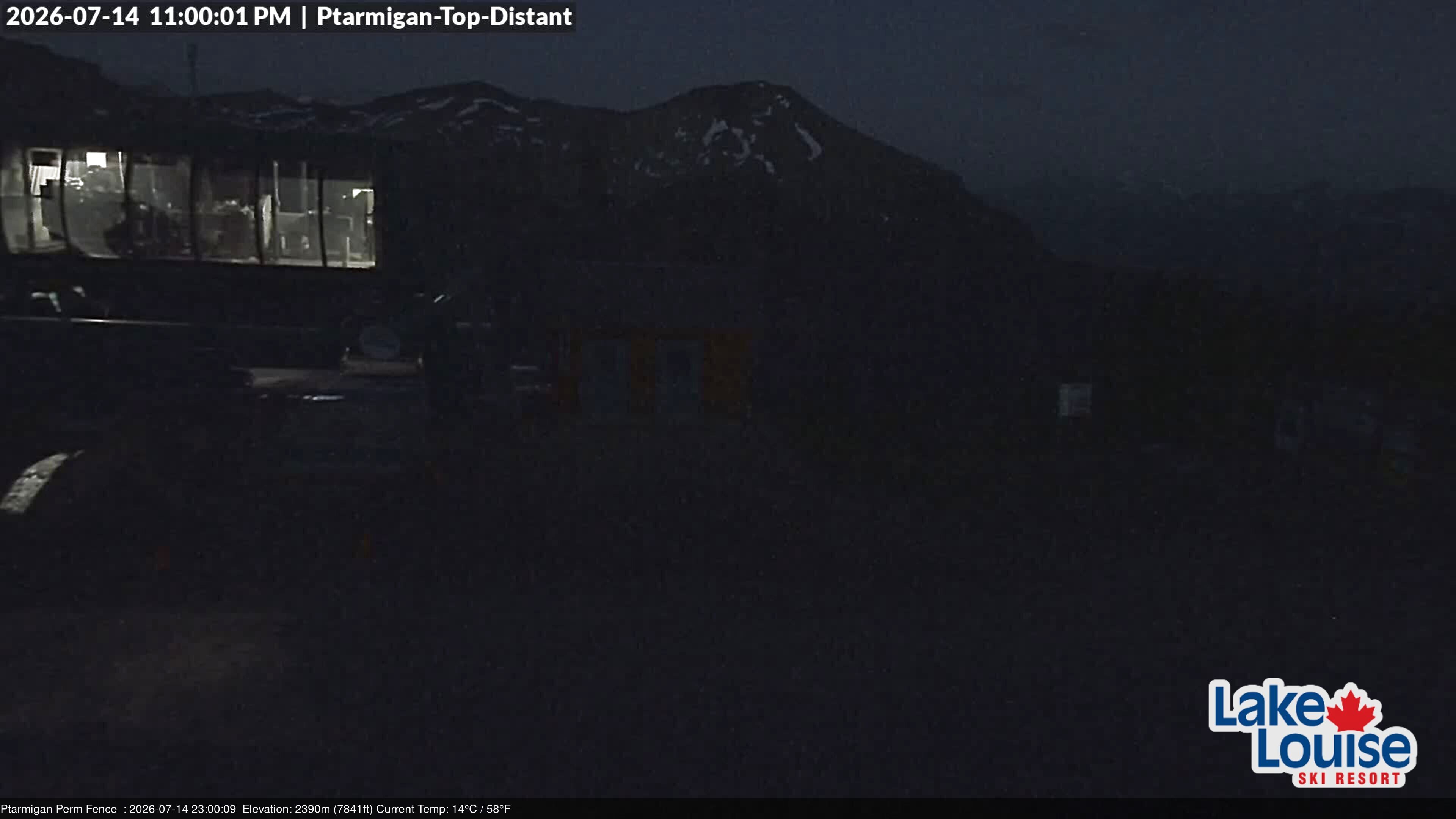 Archived image Webcam Outlook Chateau Lake Louise