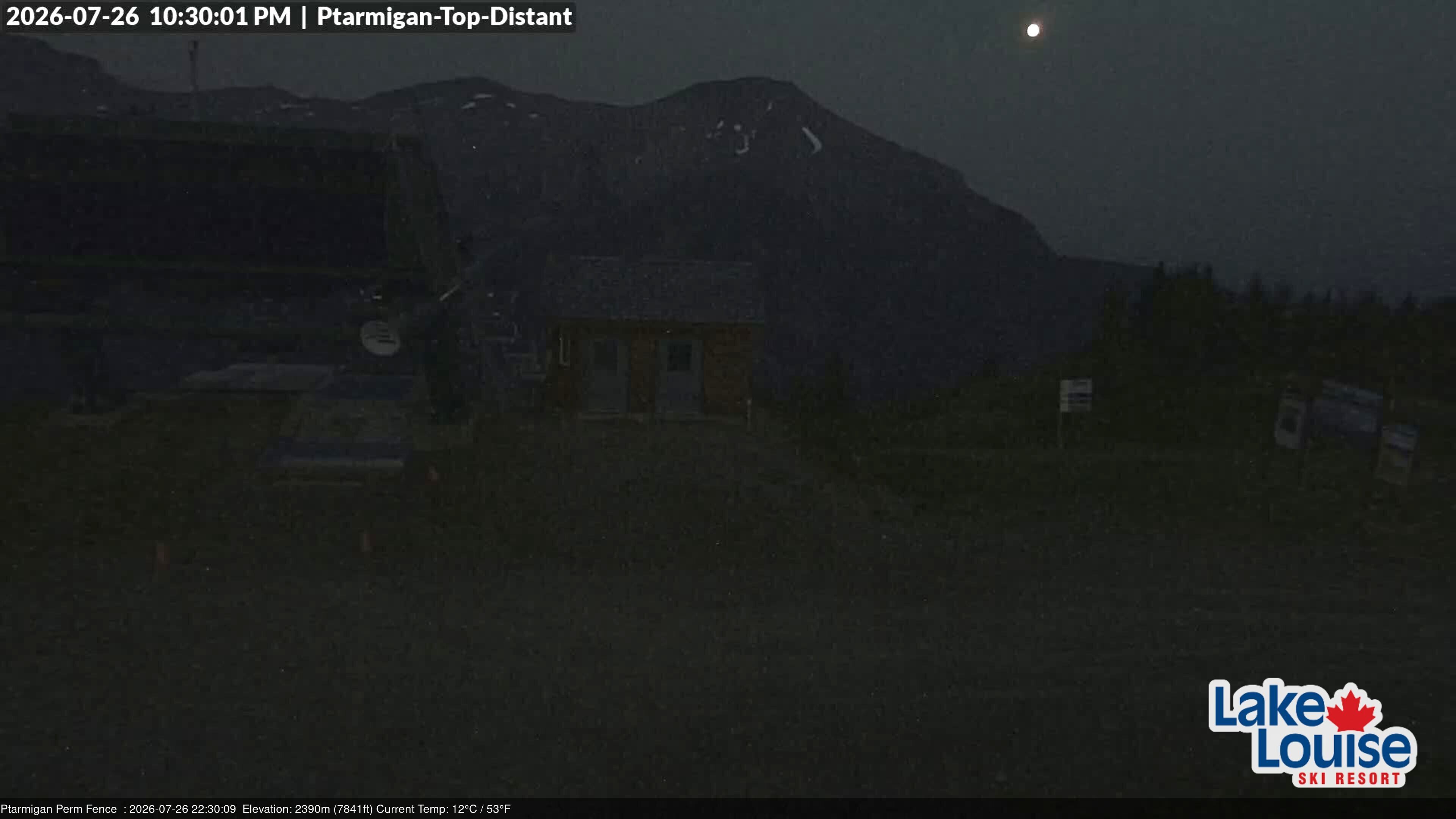 Archived image Webcam Outlook Chateau Lake Louise