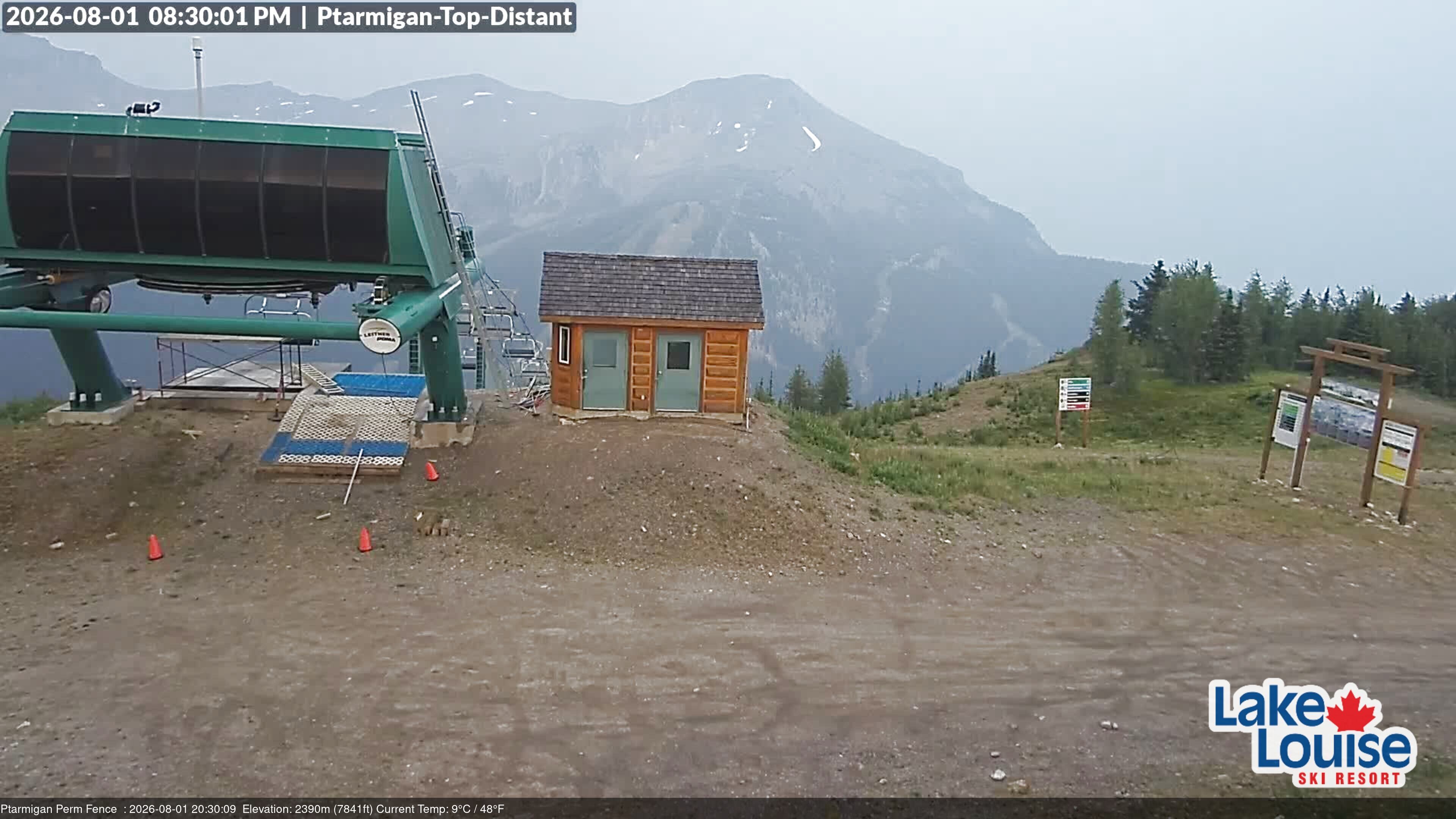 Archiv Foto Webcam Ausblick Chateau Lake Louise