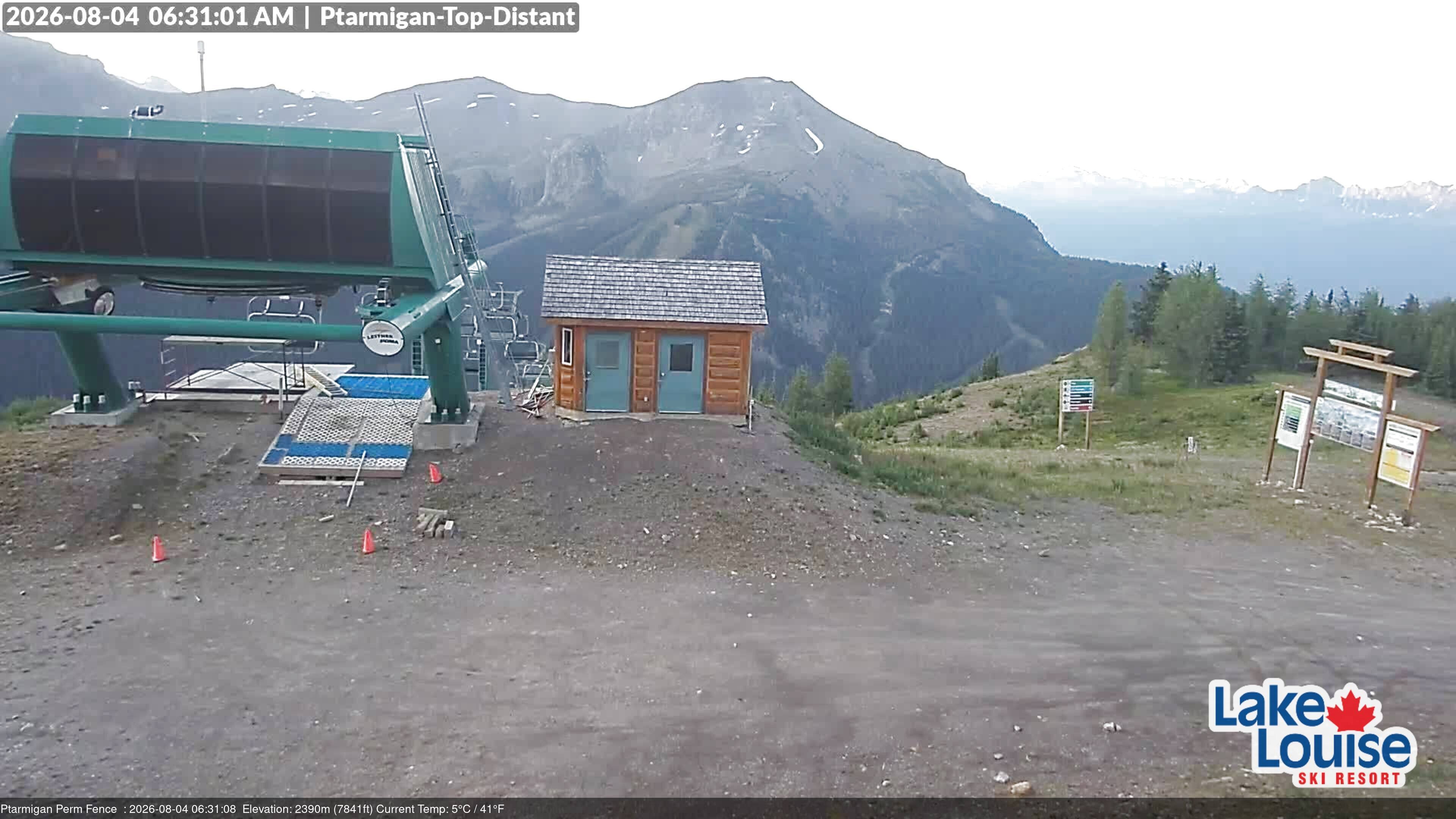 Archiv Foto Webcam Ausblick Chateau Lake Louise