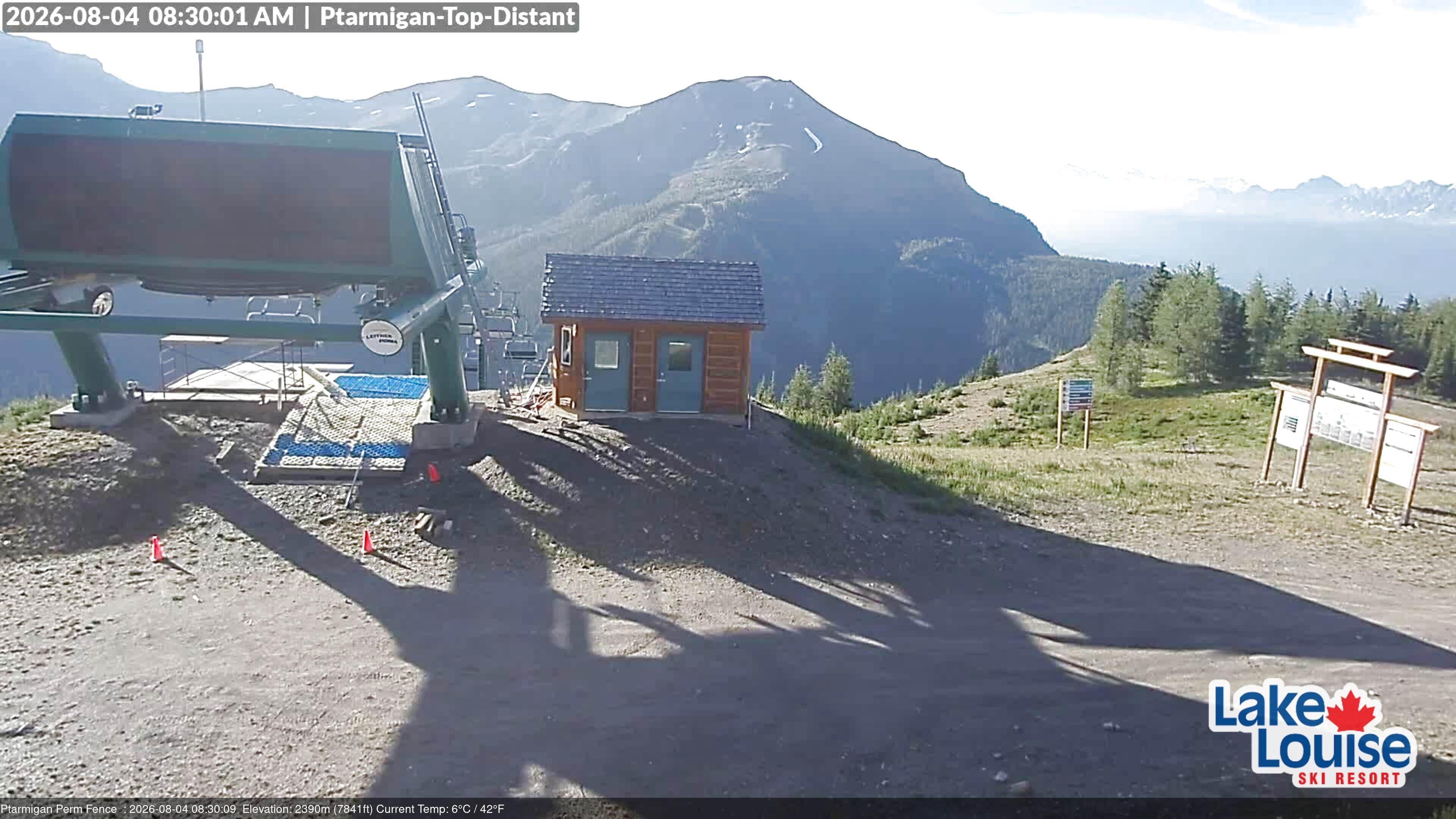 Archiv Foto Webcam Ausblick Chateau Lake Louise