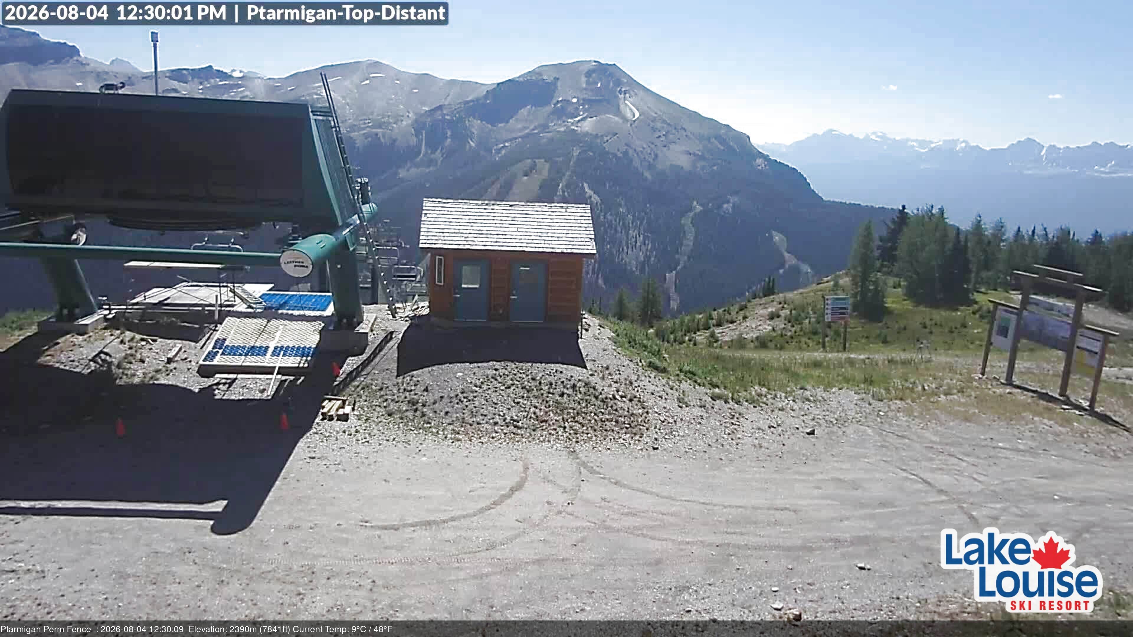 Archiv Foto Webcam Ausblick Chateau Lake Louise