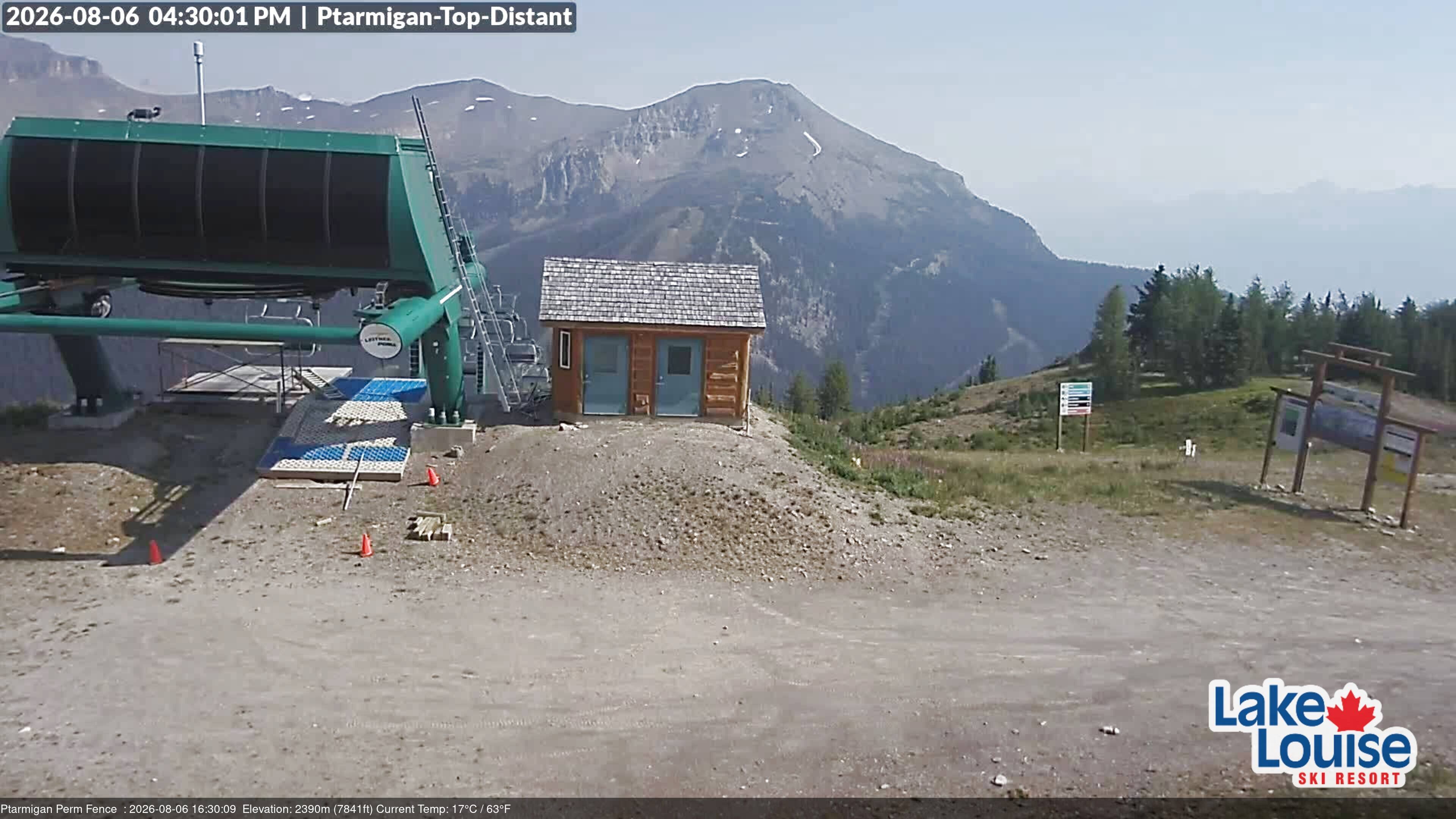 Archiv Foto Webcam Ausblick Chateau Lake Louise