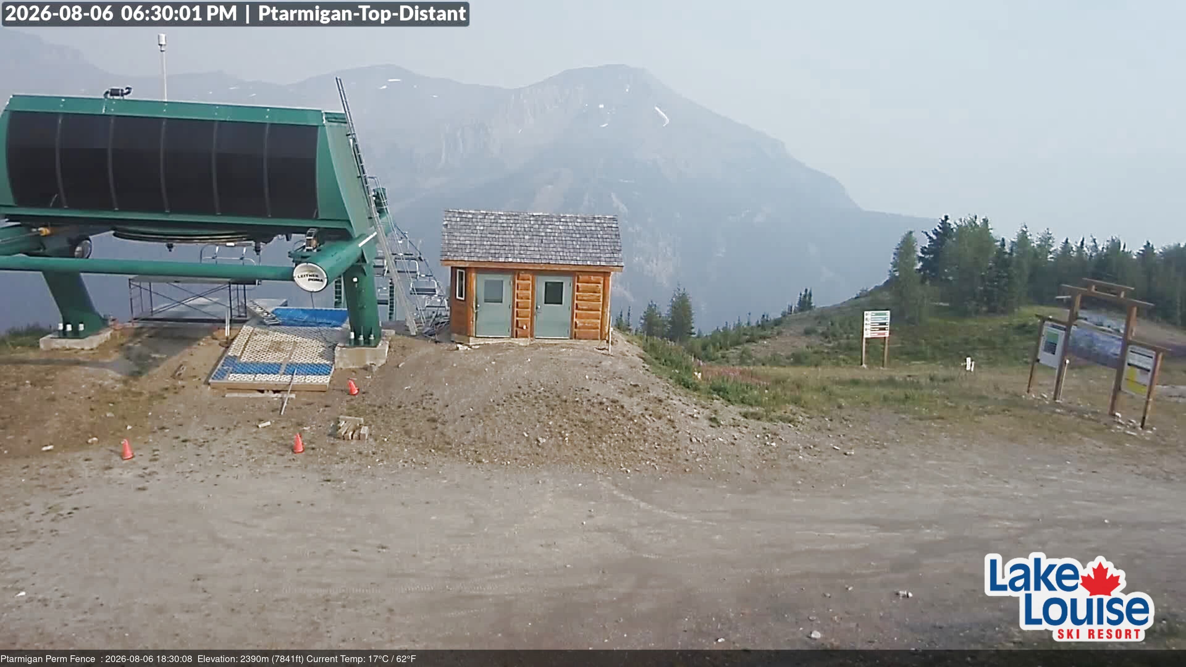 Archiv Foto Webcam Ausblick Chateau Lake Louise
