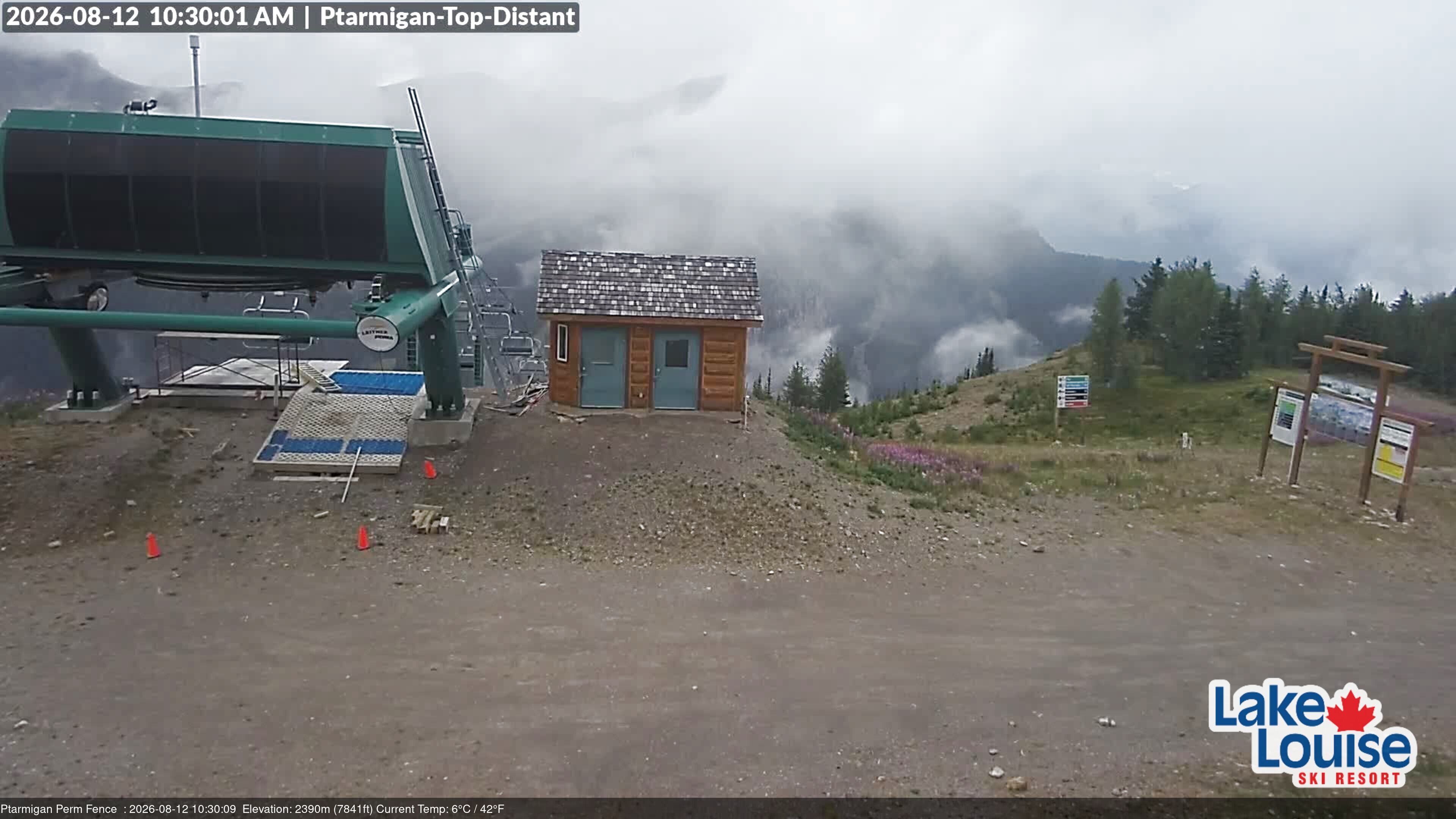 Archiv Foto Webcam Ausblick Chateau Lake Louise