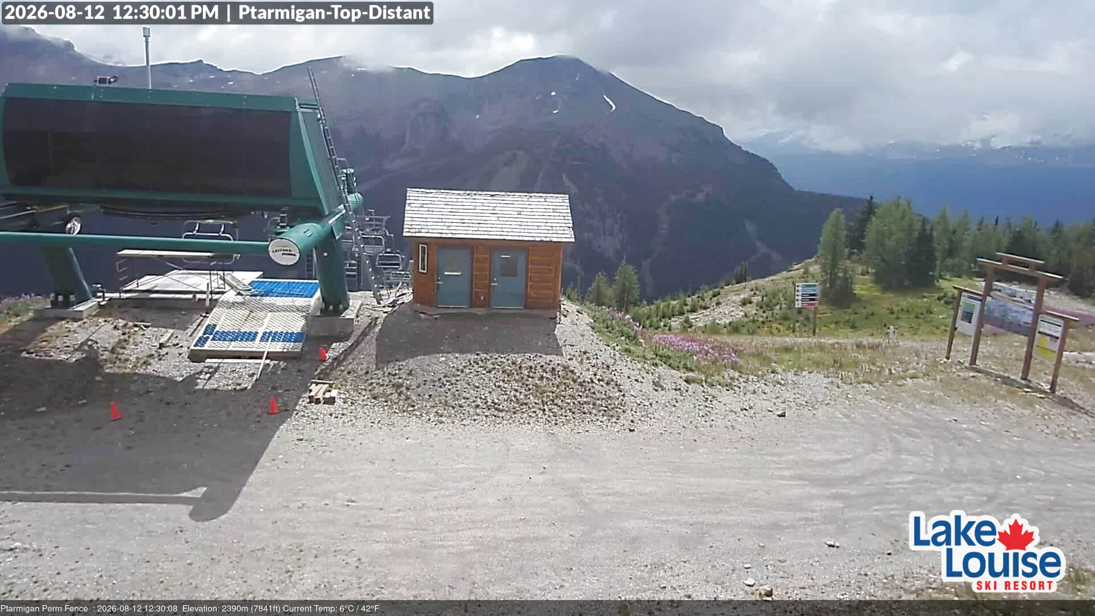 Archiv Foto Webcam Ausblick Chateau Lake Louise