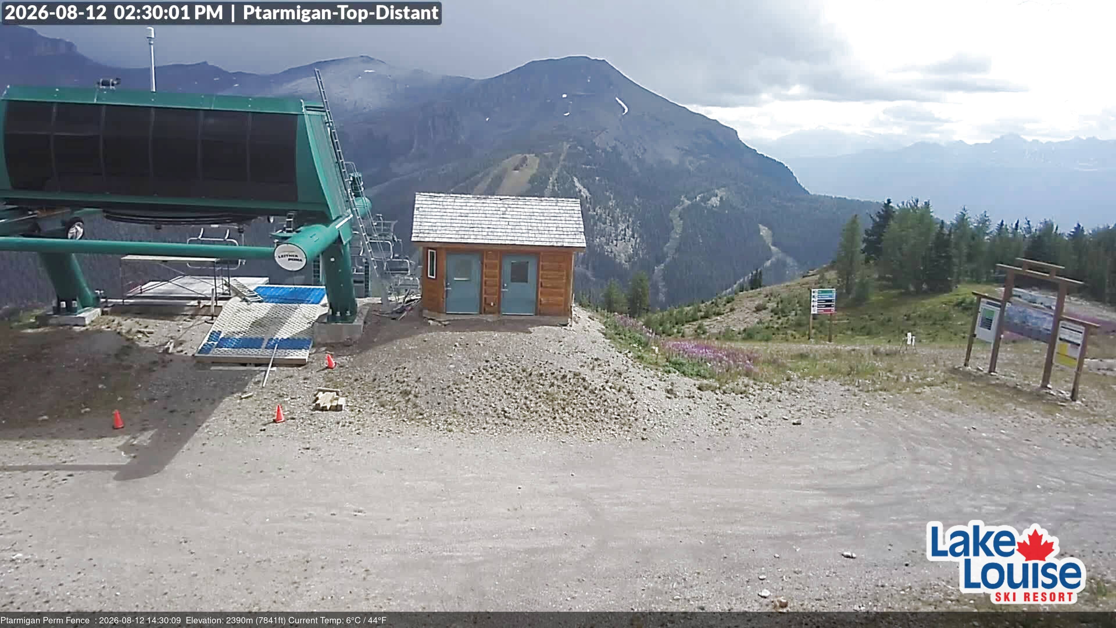 Archiv Foto Webcam Ausblick Chateau Lake Louise