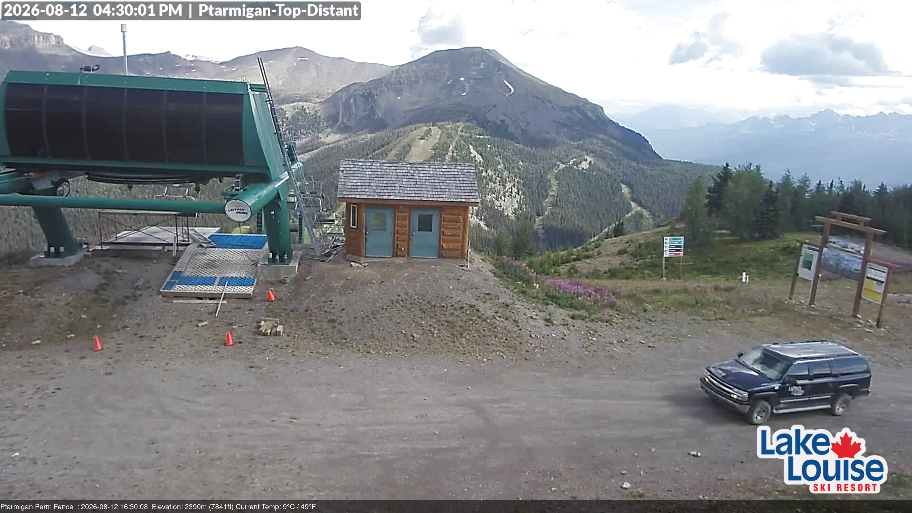 Archiv Foto Webcam Ausblick Chateau Lake Louise