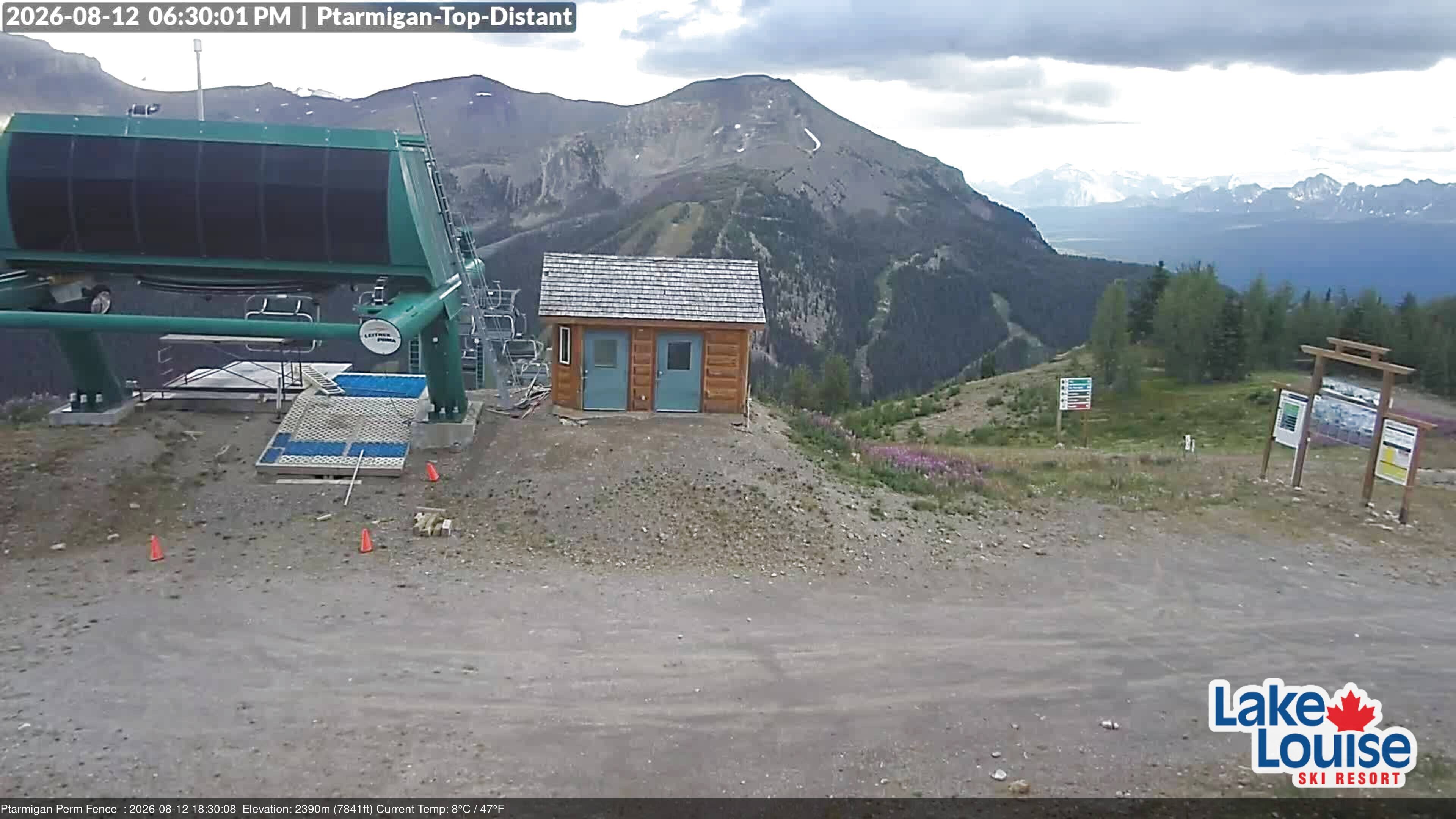 Archiv Foto Webcam Ausblick Chateau Lake Louise
