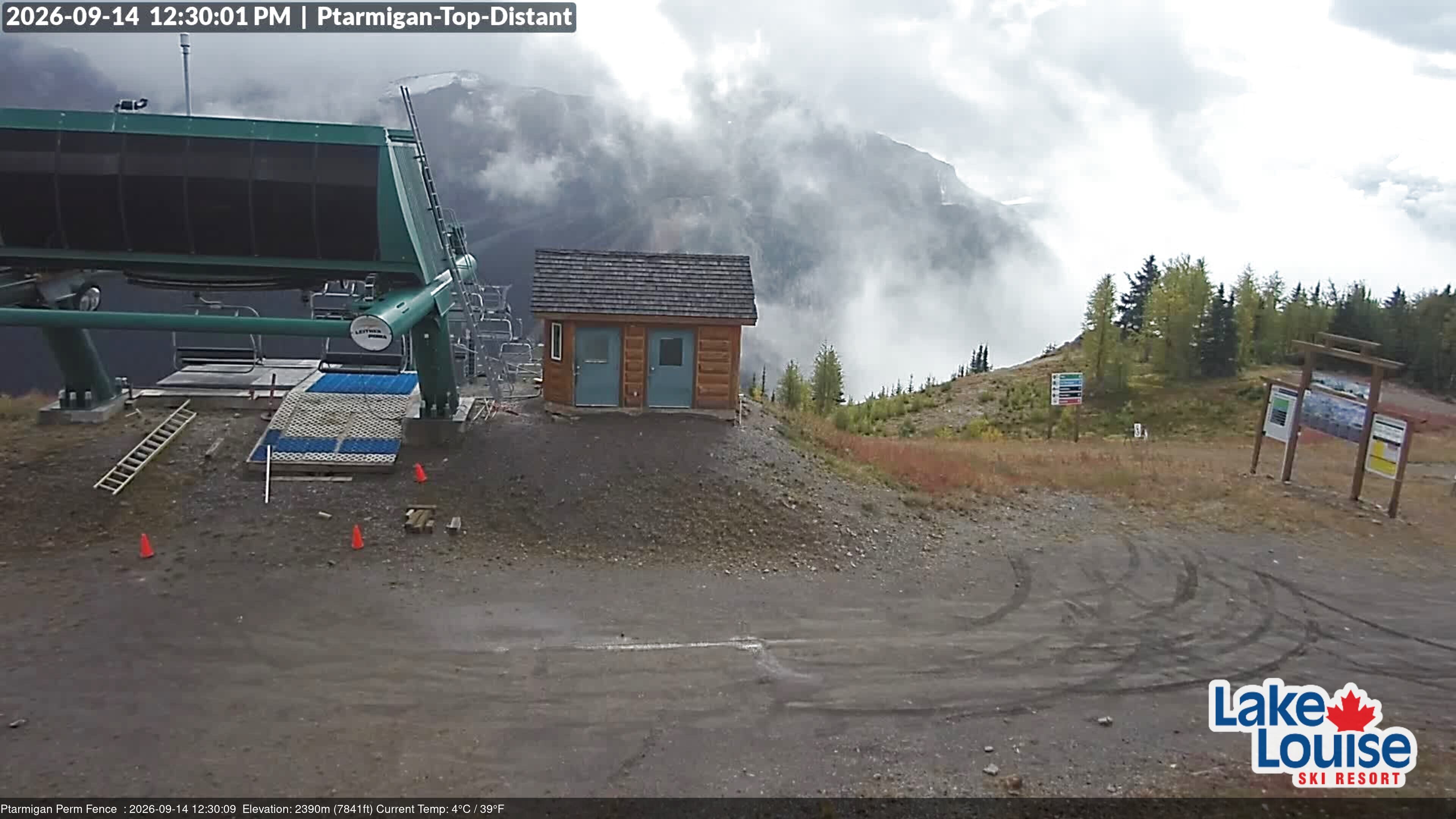Archived image Webcam Outlook Chateau Lake Louise