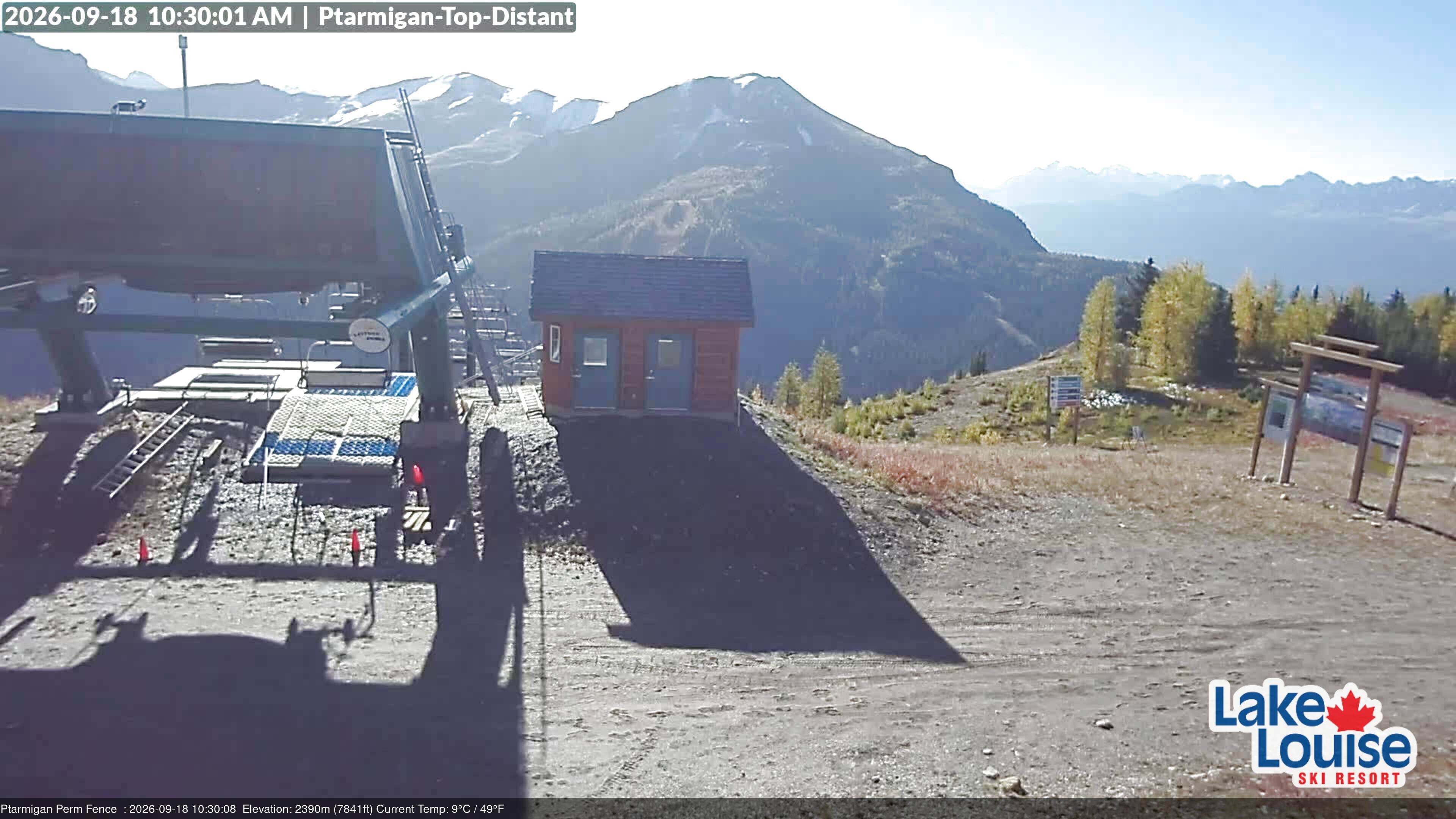 Archiv Foto Webcam Ausblick Chateau Lake Louise