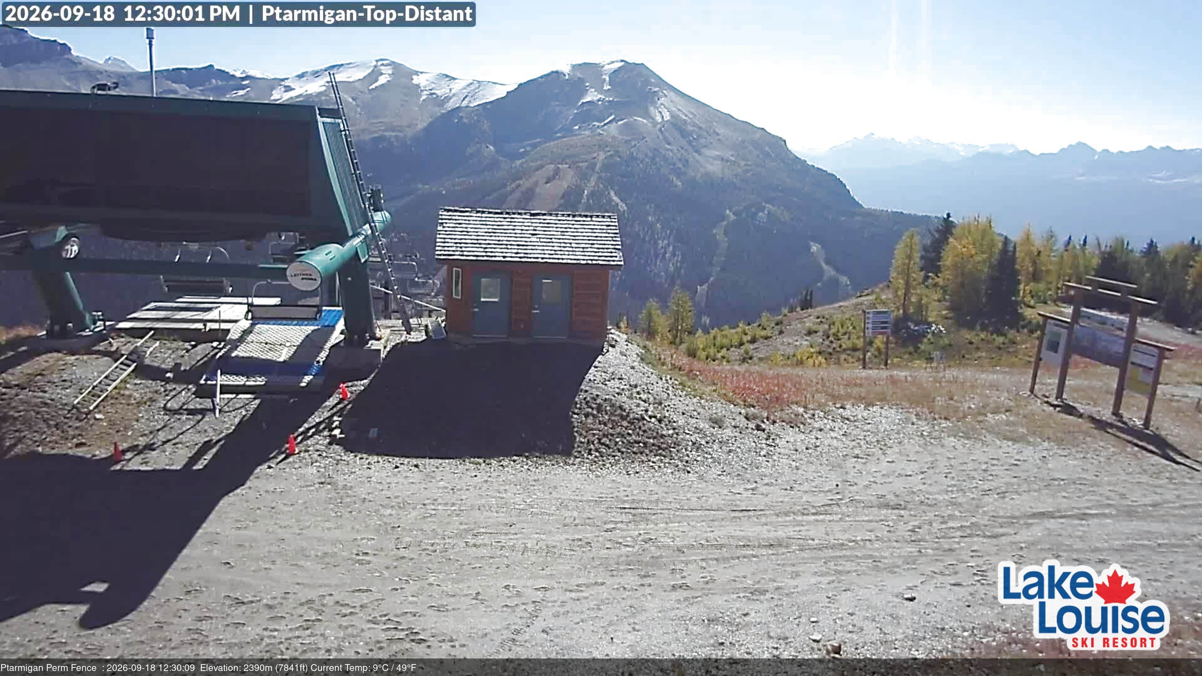 Archiv Foto Webcam Ausblick Chateau Lake Louise